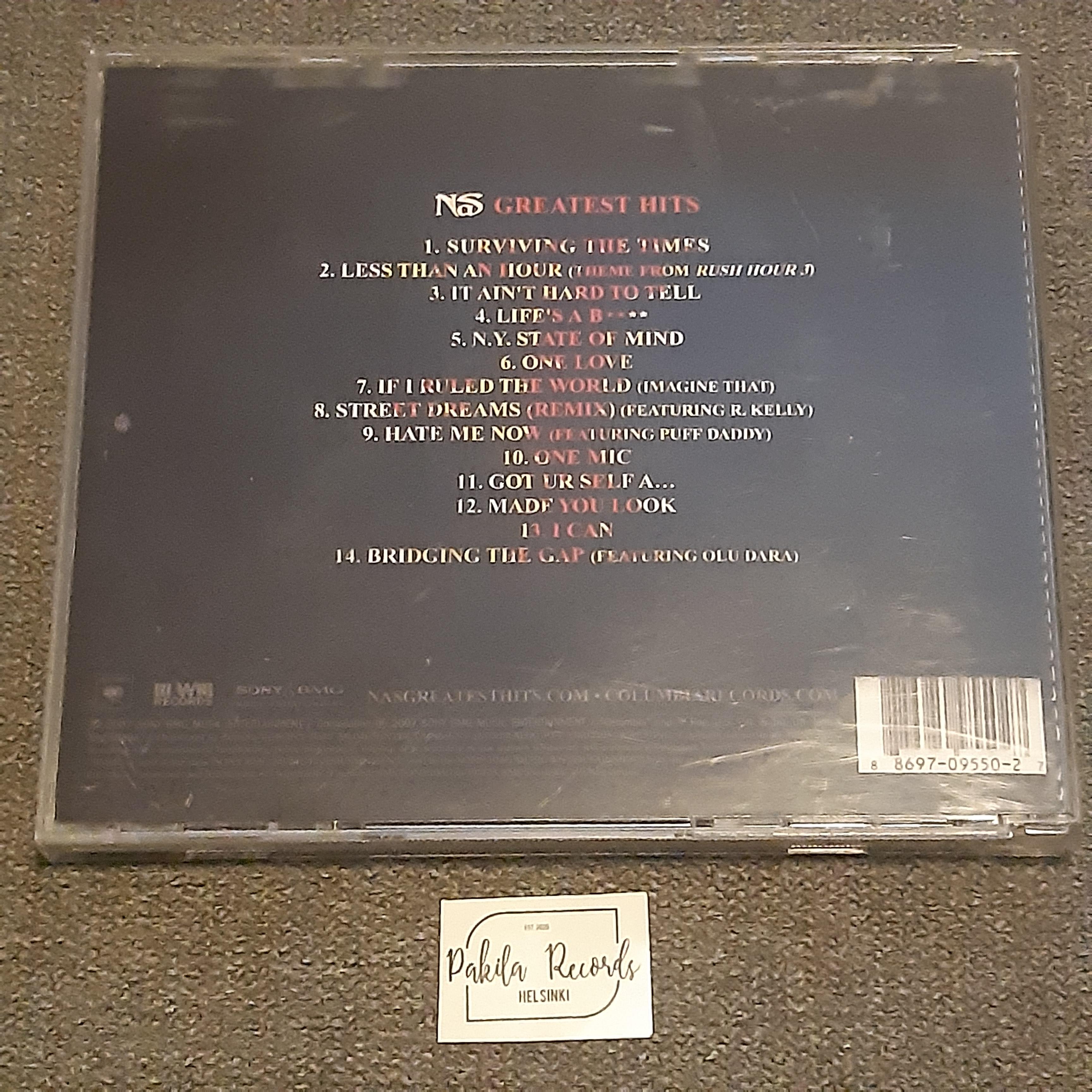 Nas - Greatest Hits - CD (käytetty)