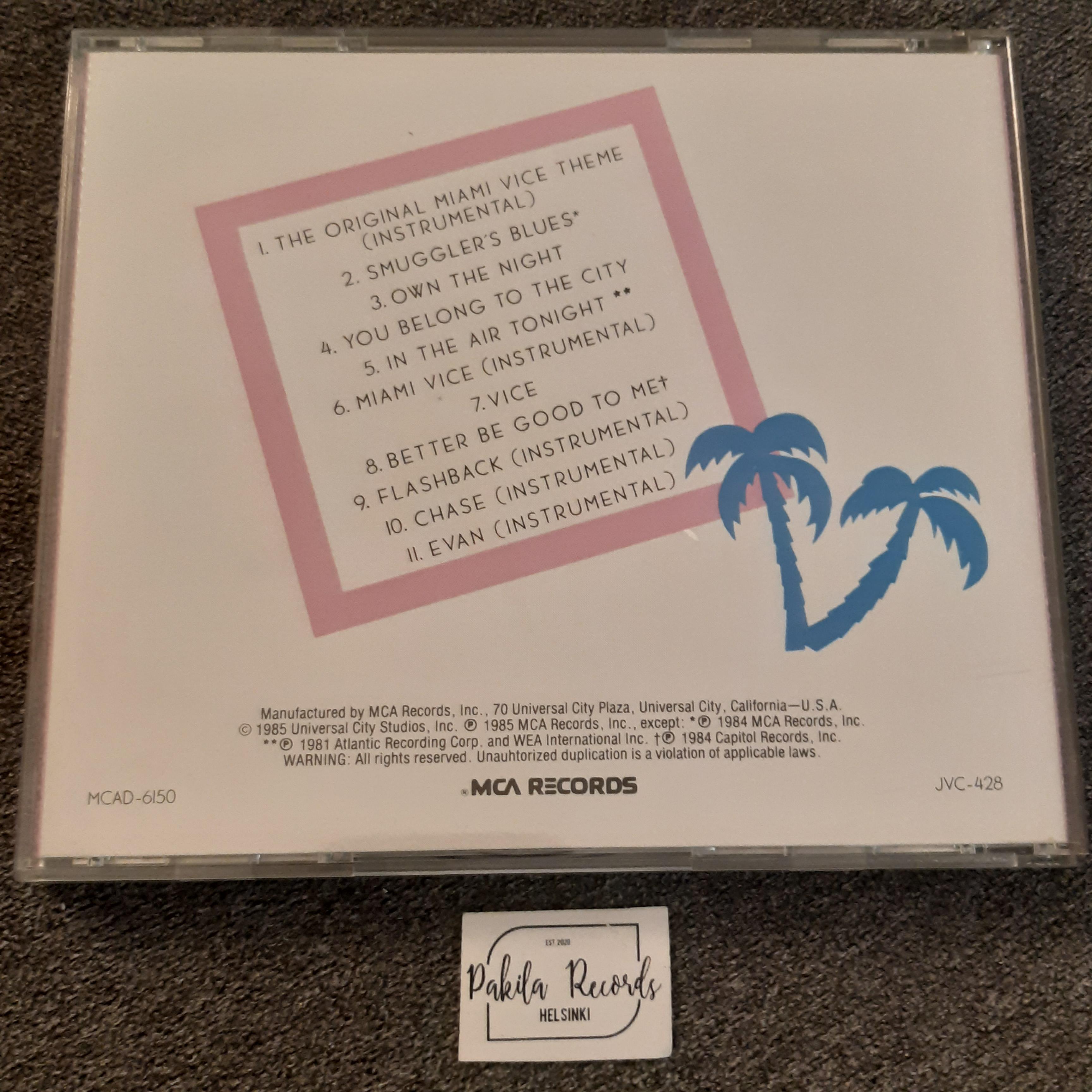 Miami Vice - Music From The Television Series Miami Vice - CD (käytetty)