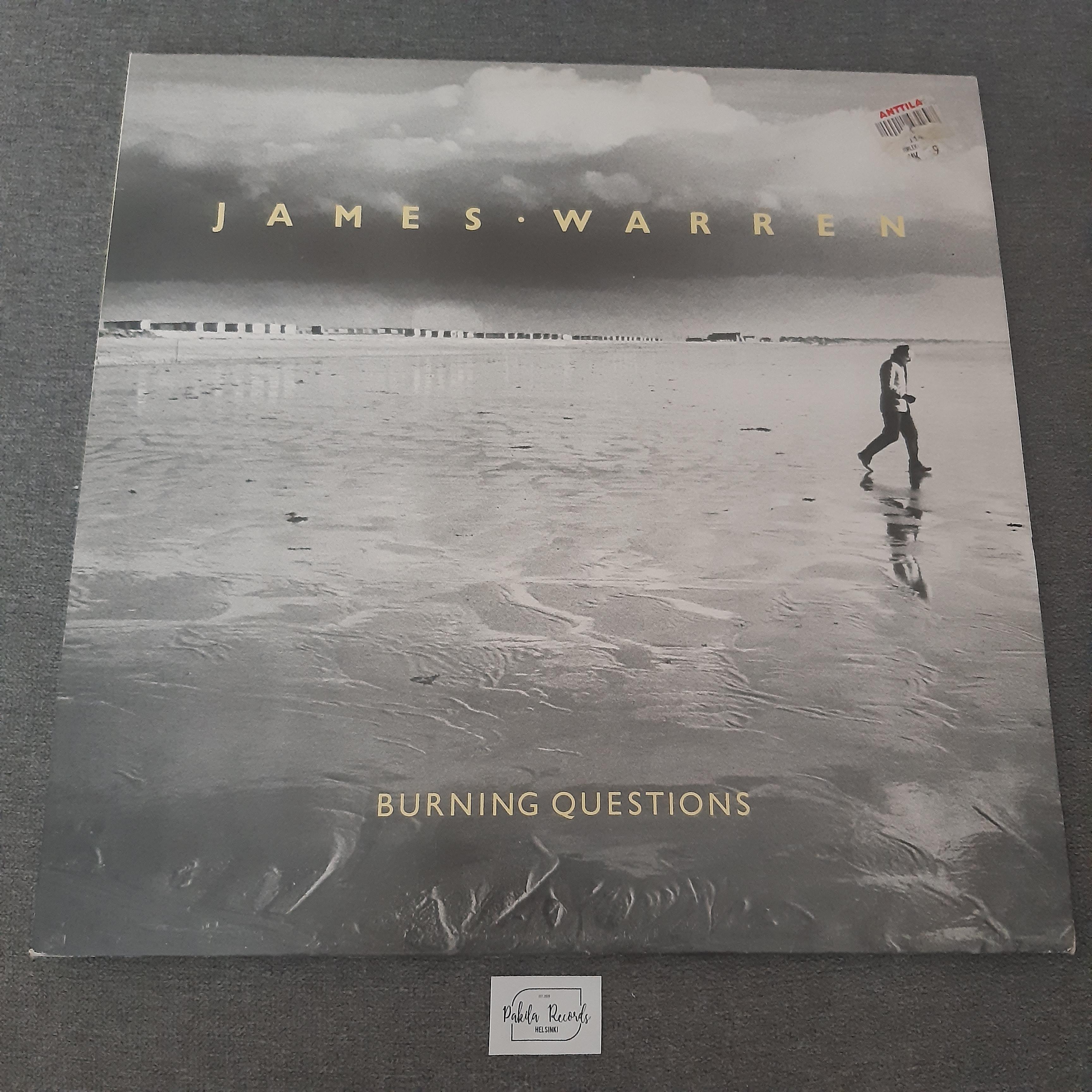 James Warren - Burning Questions - LP (käytetty)