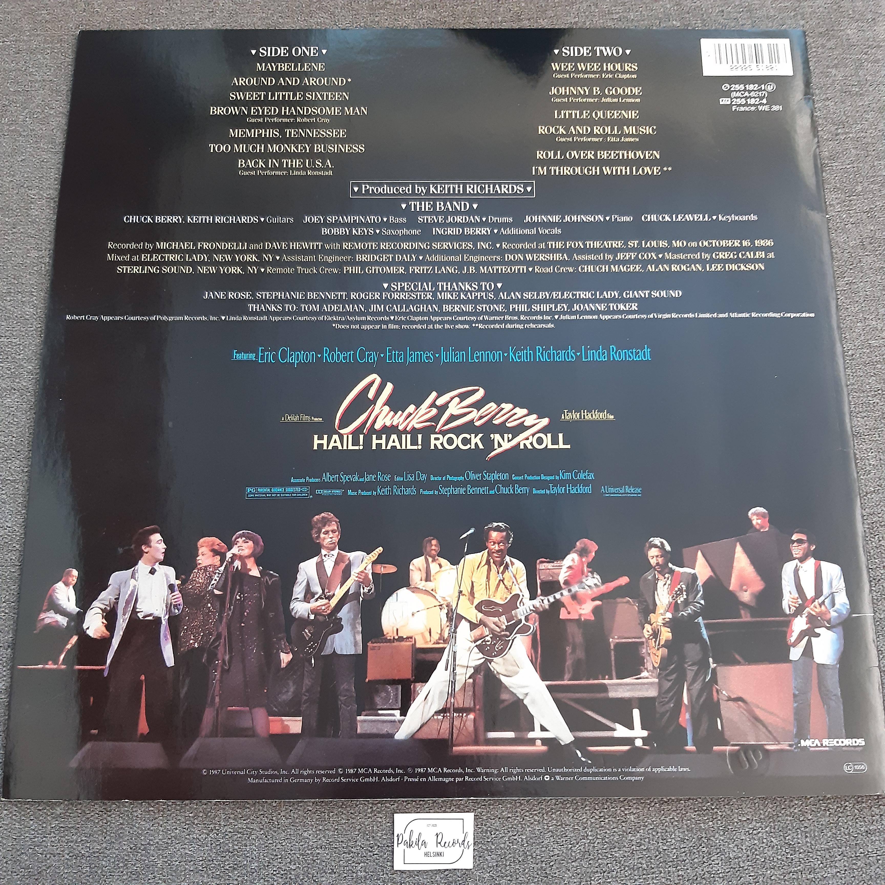 Chuck Berry - Hail! Hail! Rock 'N' Roll / Original Motion Picture Soundtrack - LP (käytetty)