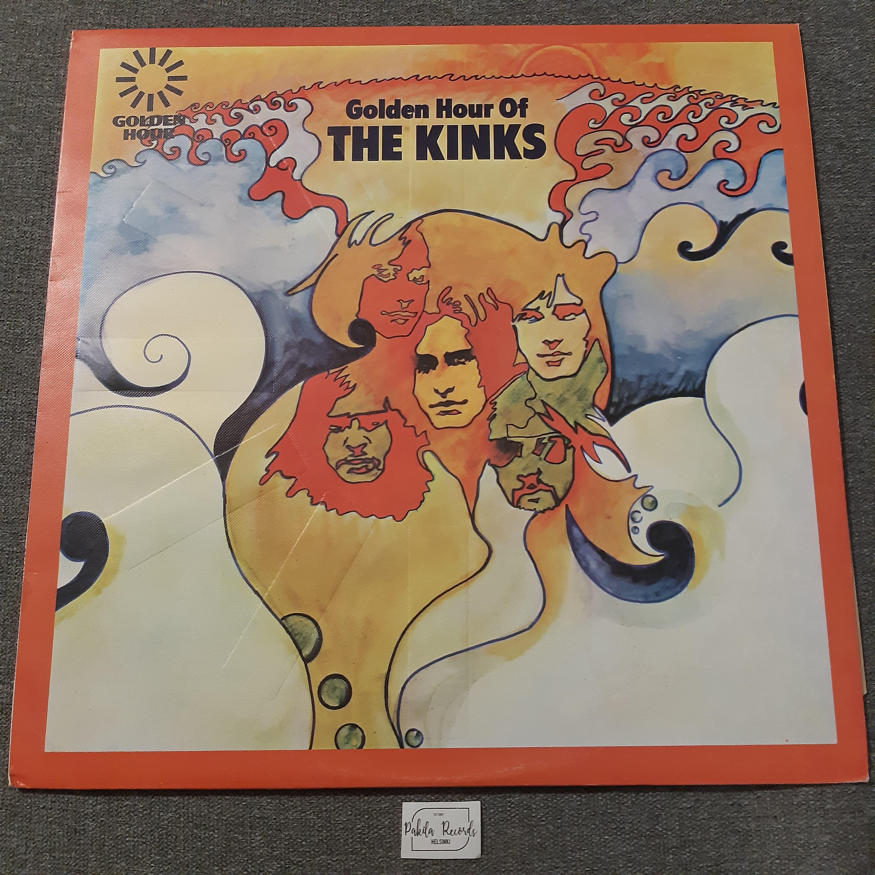 The Kinks - Golden Hour Of The Kinks - LP (käytetty)