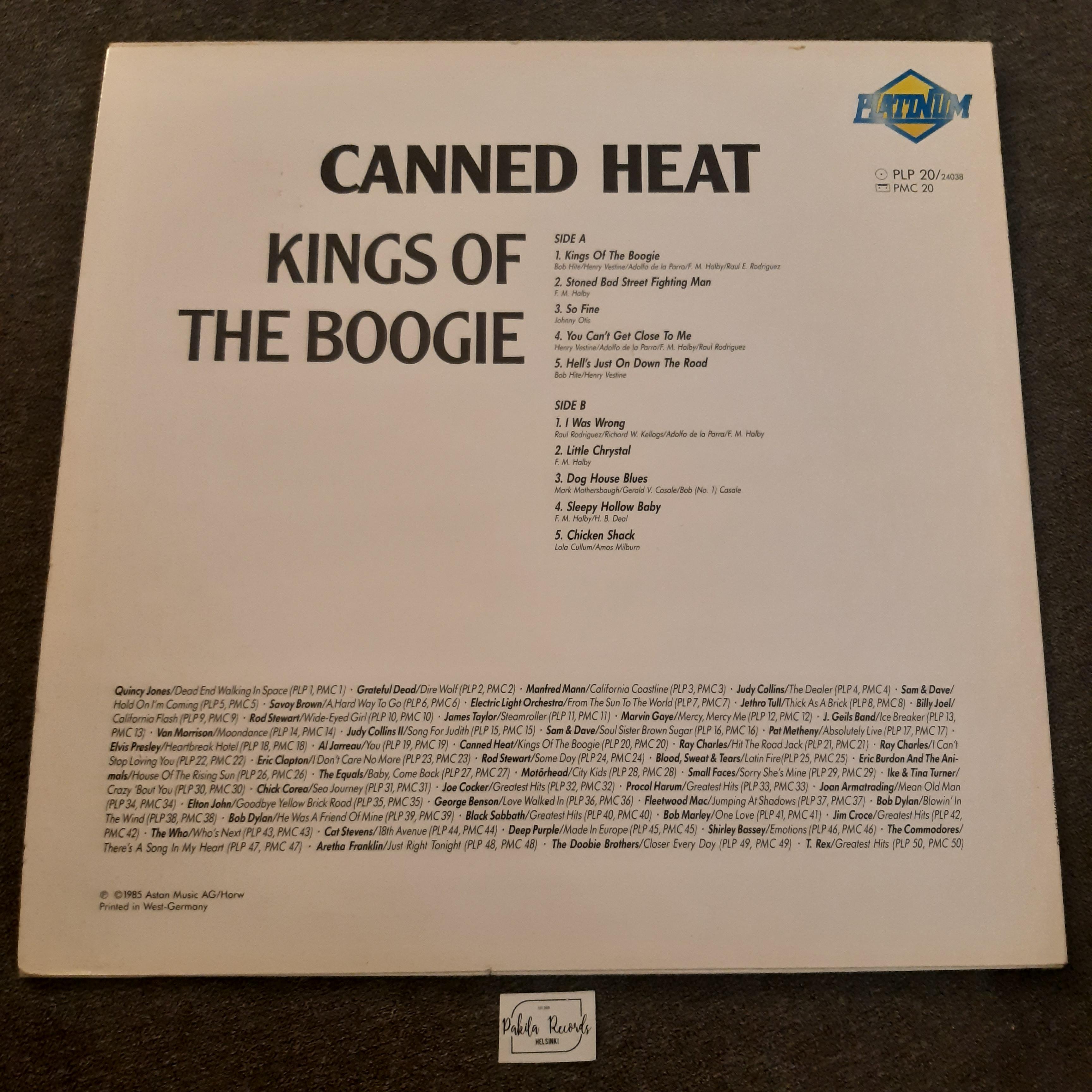 Canned Heat - Kings Of The Boogie - LP (käytetty)