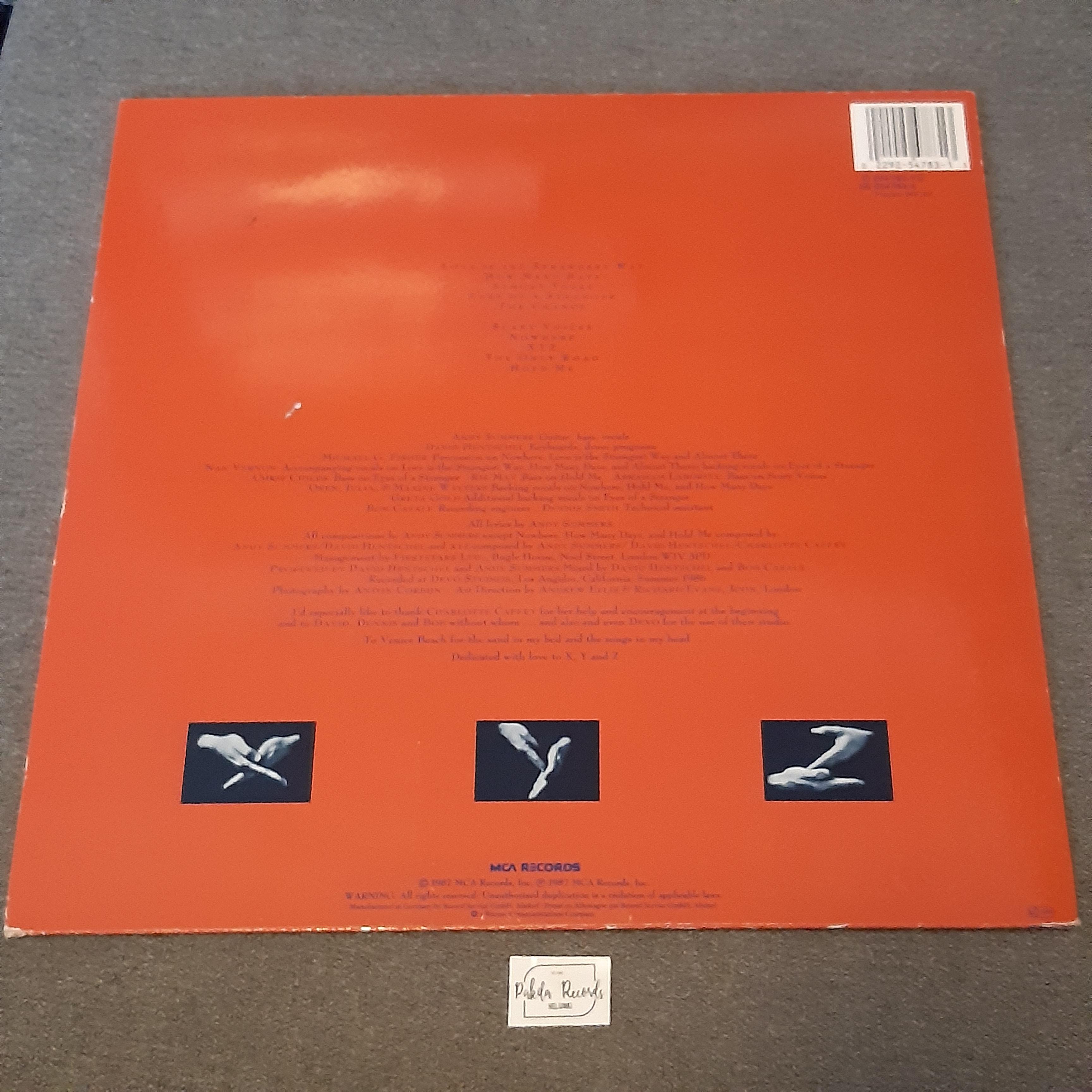 Andy Summers - XYZ - LP (käytetty)
