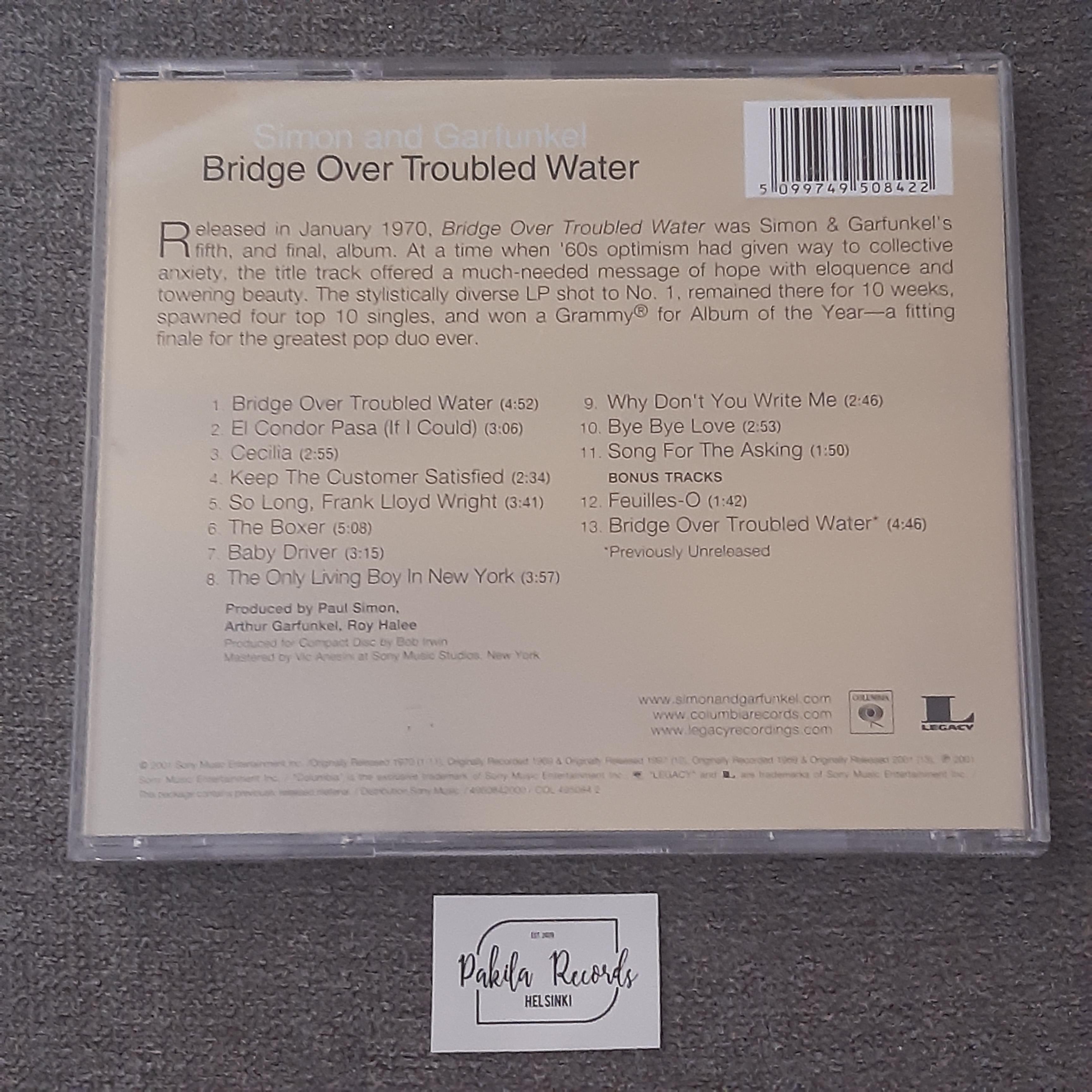 Simon And Garfunkel - Bridge Over Troubled Water - CD (käytetty)