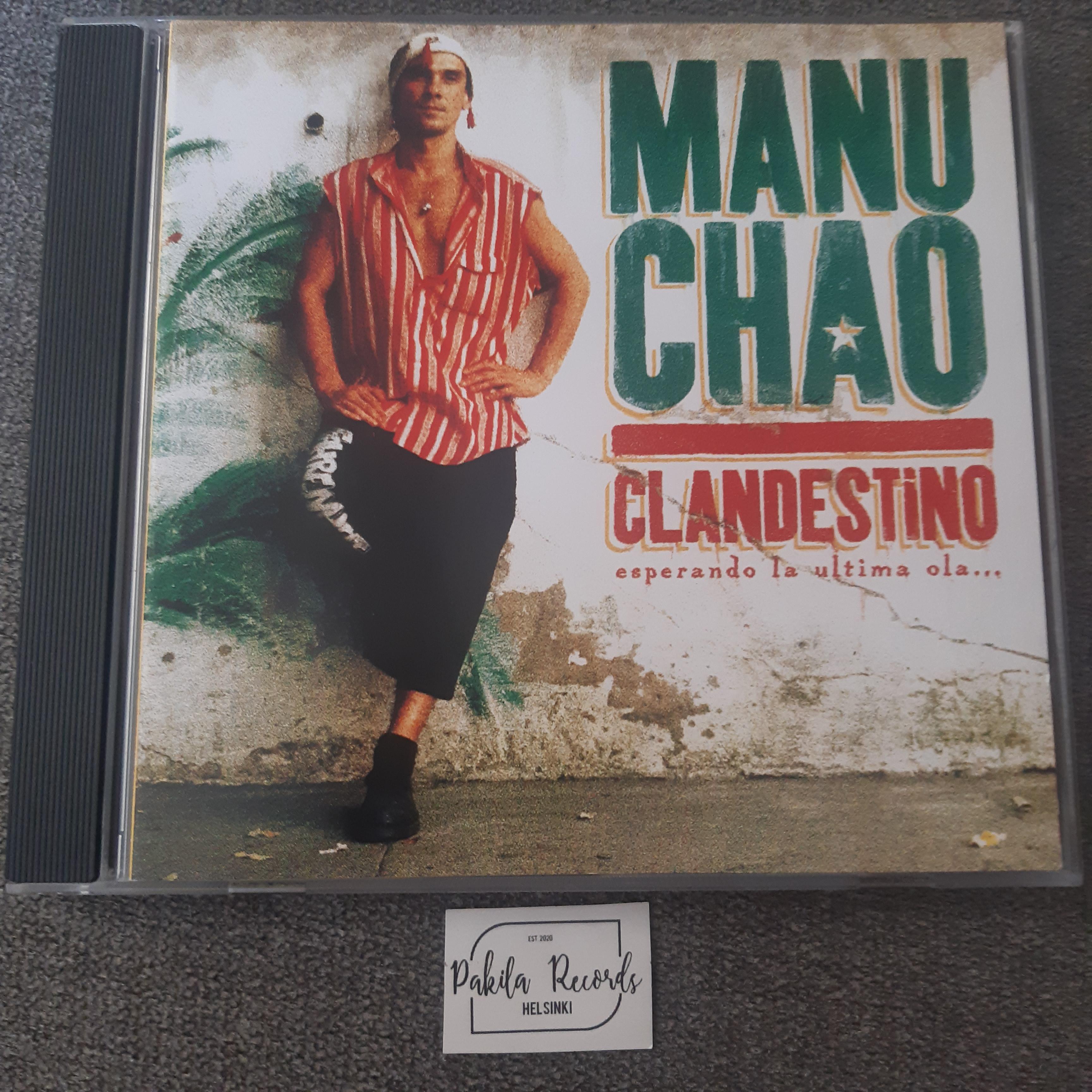 Manu Chao - Clandestino - CD (käytetty)