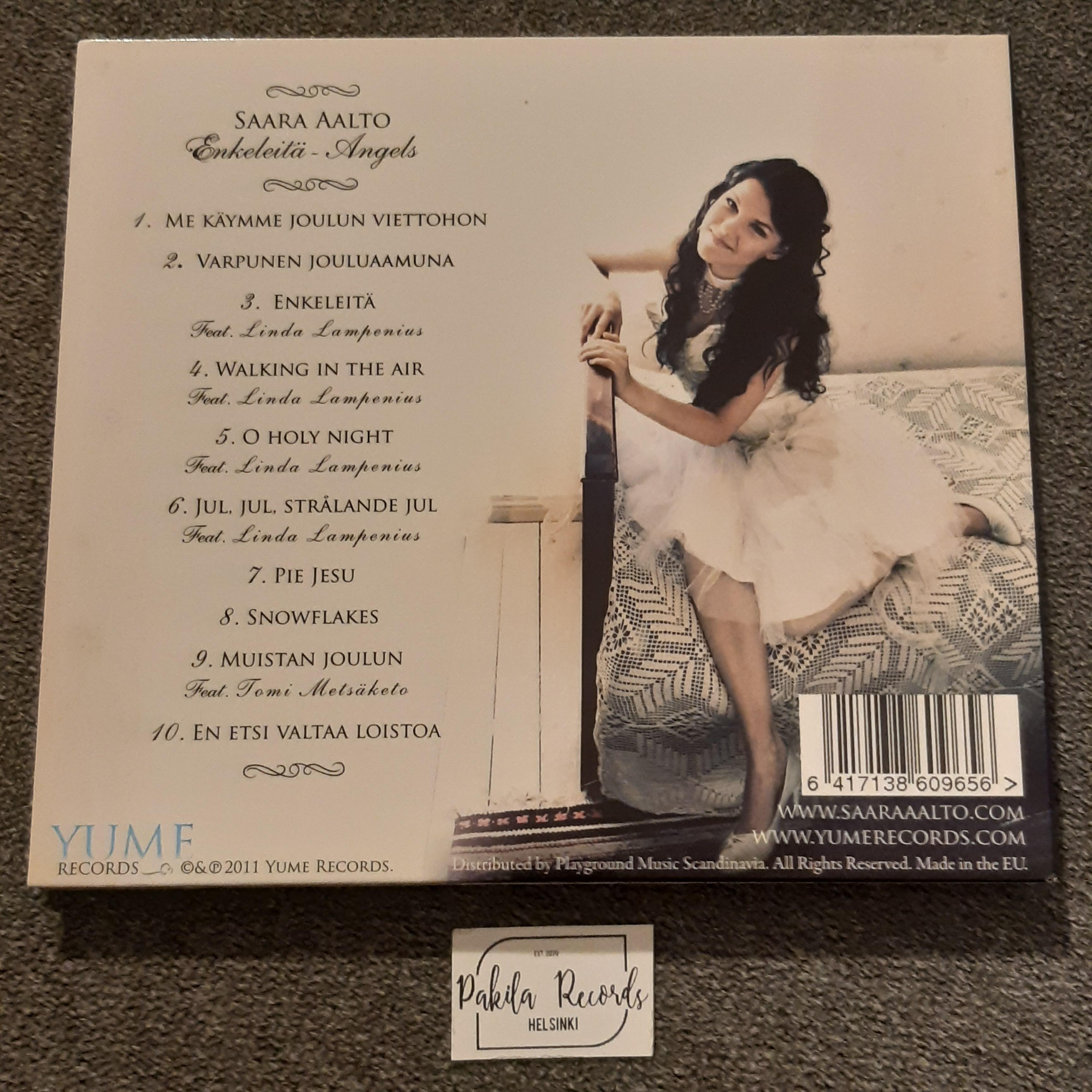 Saara Aalto - Enkeleitä - Angels - CD (käytetty)