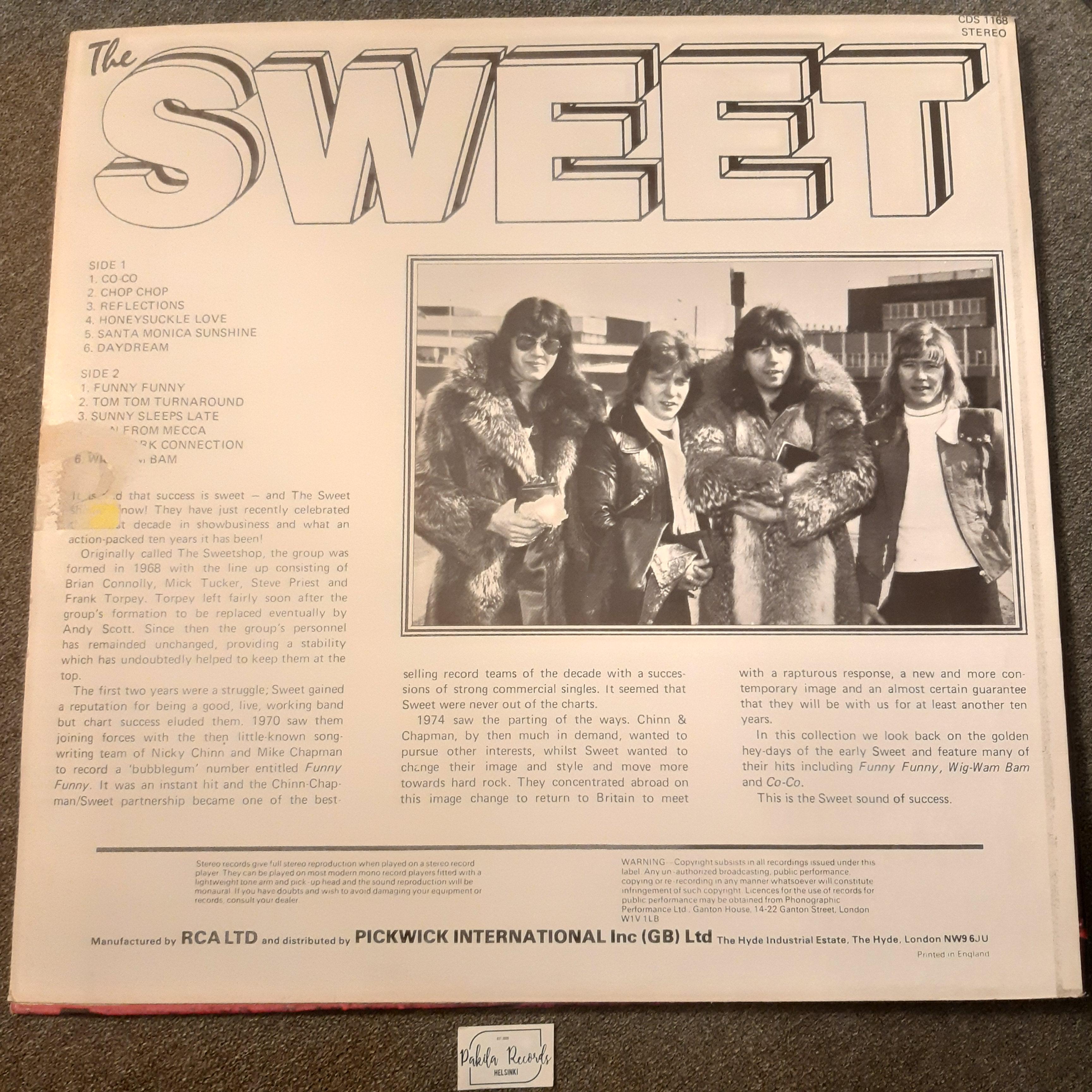 The Sweet - The Sweet - LP (käytetty)