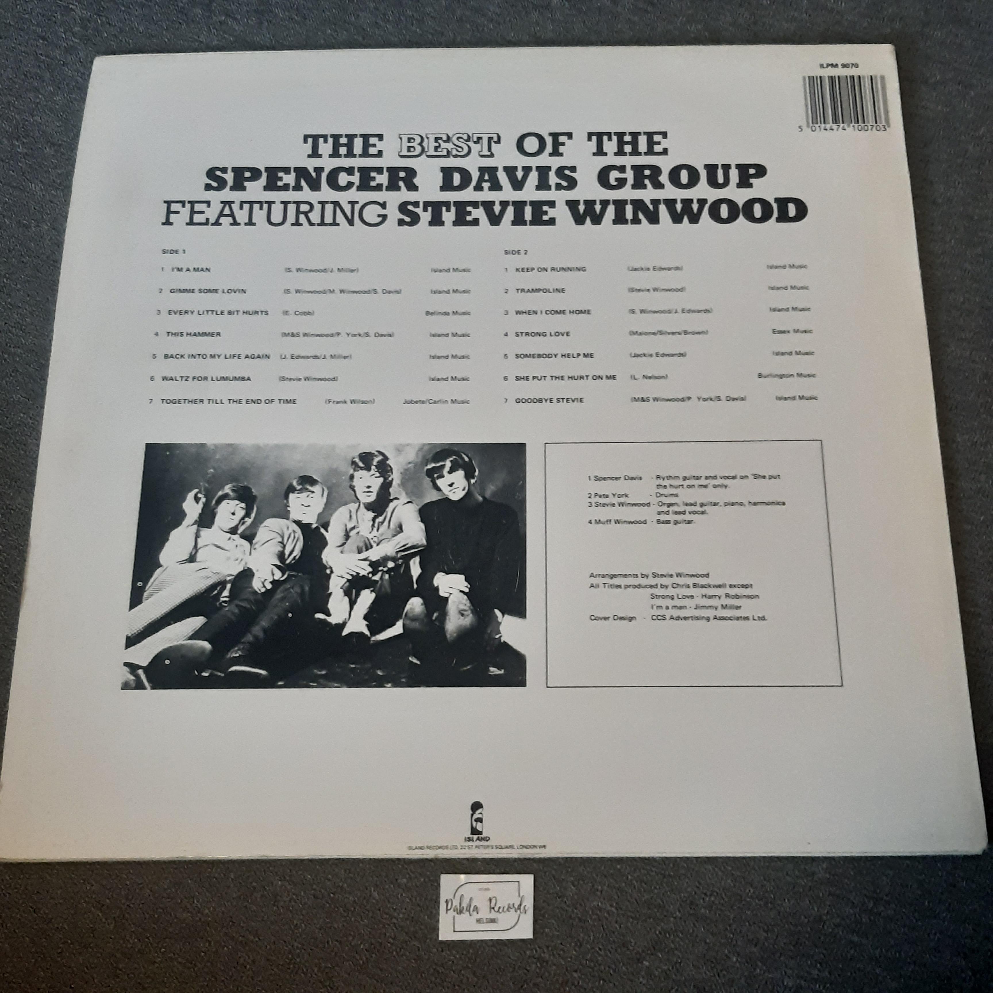 Spencer Davis Group Featuring Stevie Winwood - The Best Of - LP (käytetty)