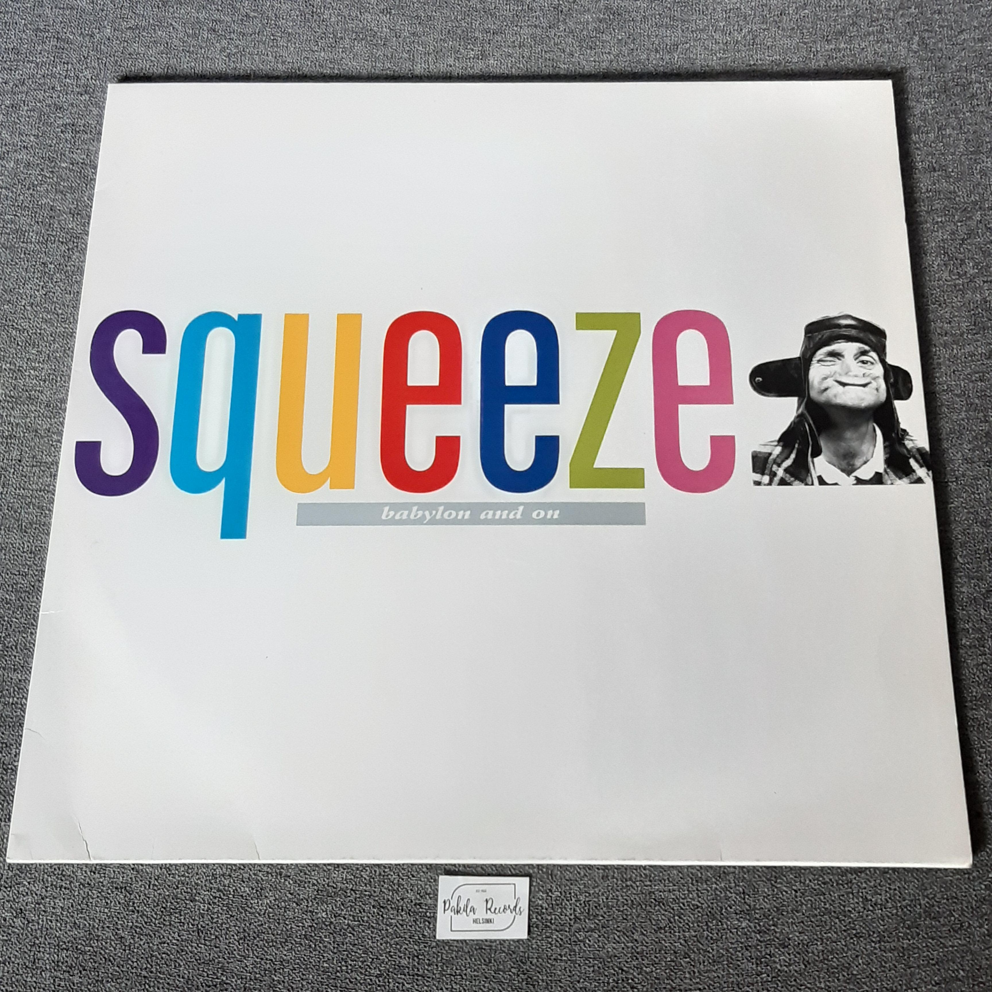 Squeeze - Babylon And On - LP (käytetty)