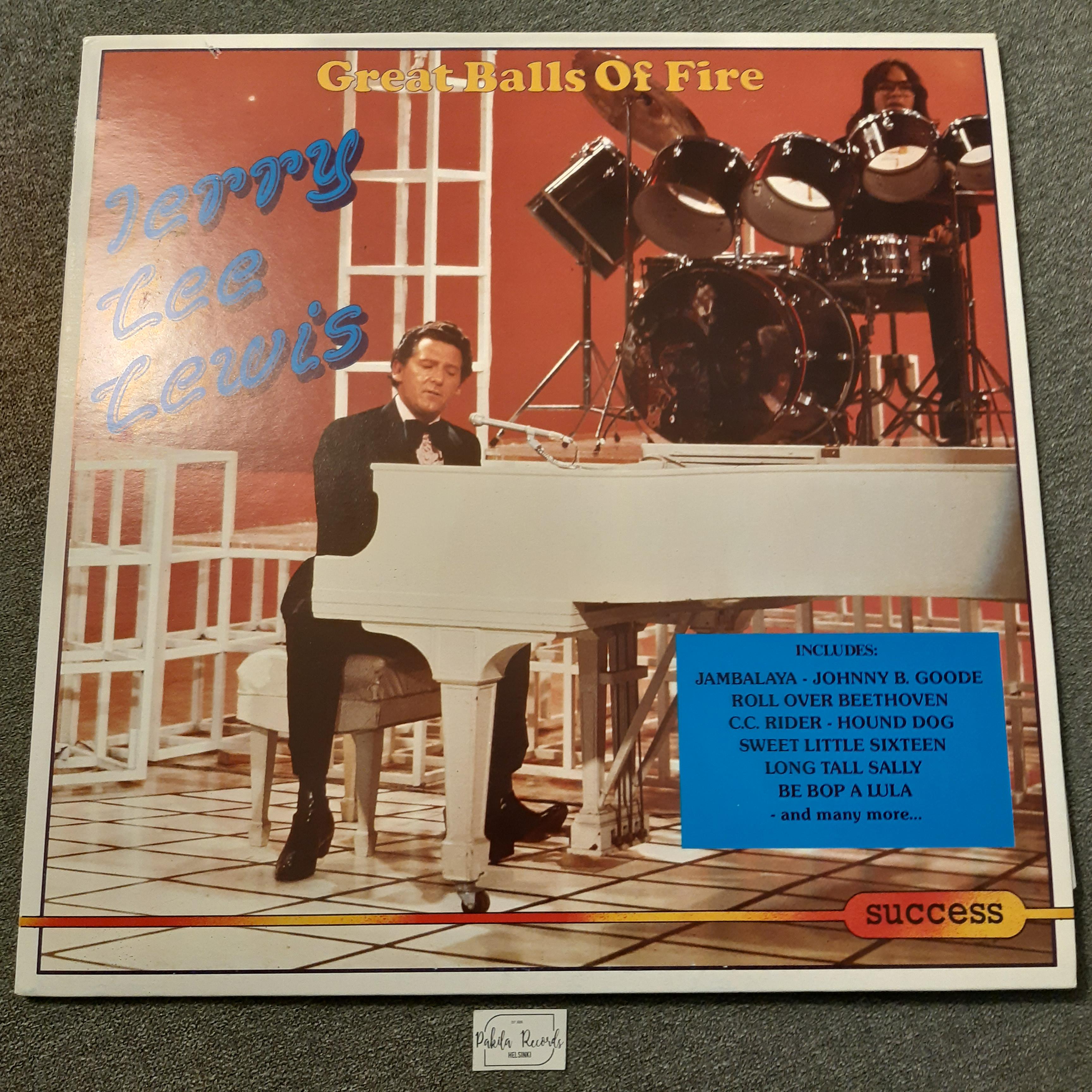 Jerry Lee Lewis - Great Balls Of Fire - LP (käytetty)