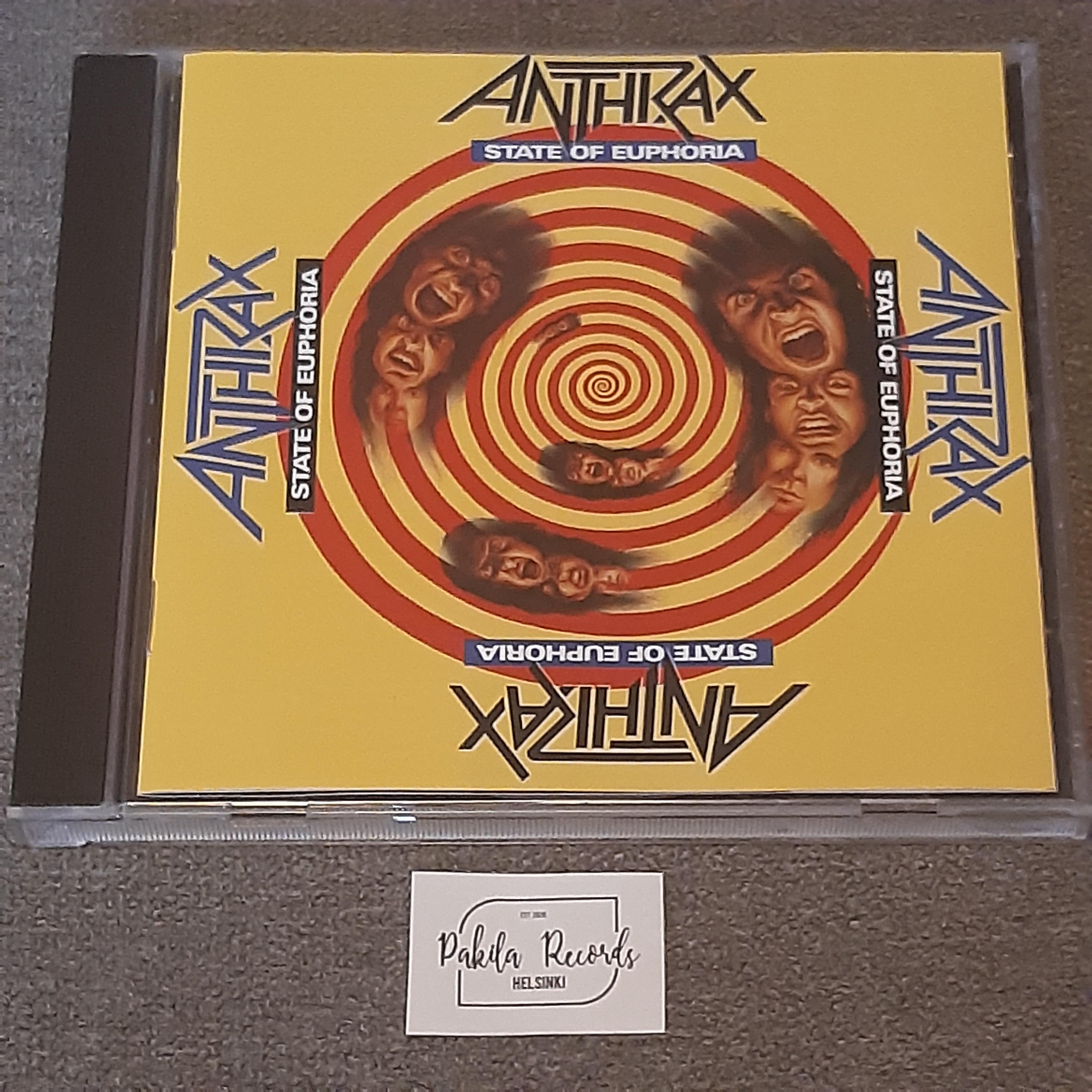 Anthrax - State Of Euphoria - CD (käytetty)