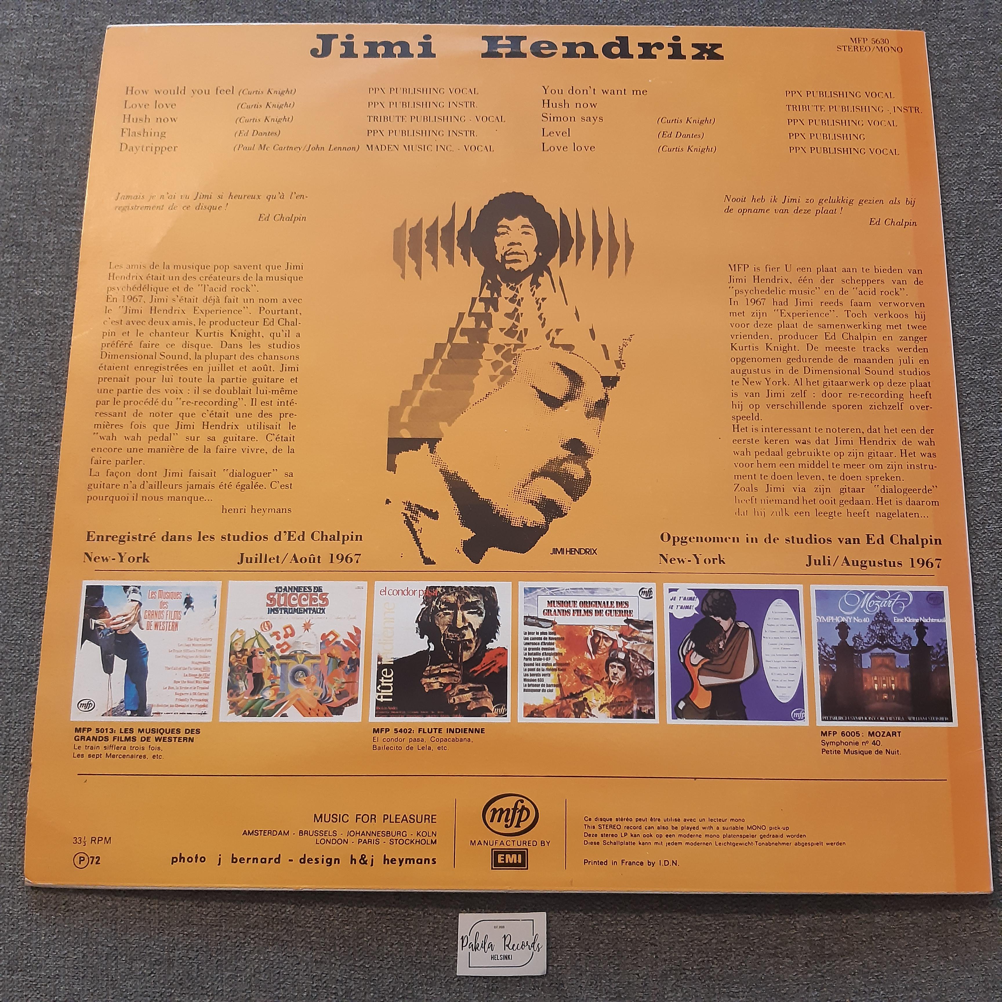 Jimi Hendrix With Curtis Knight - s/t - LP (käytetty)