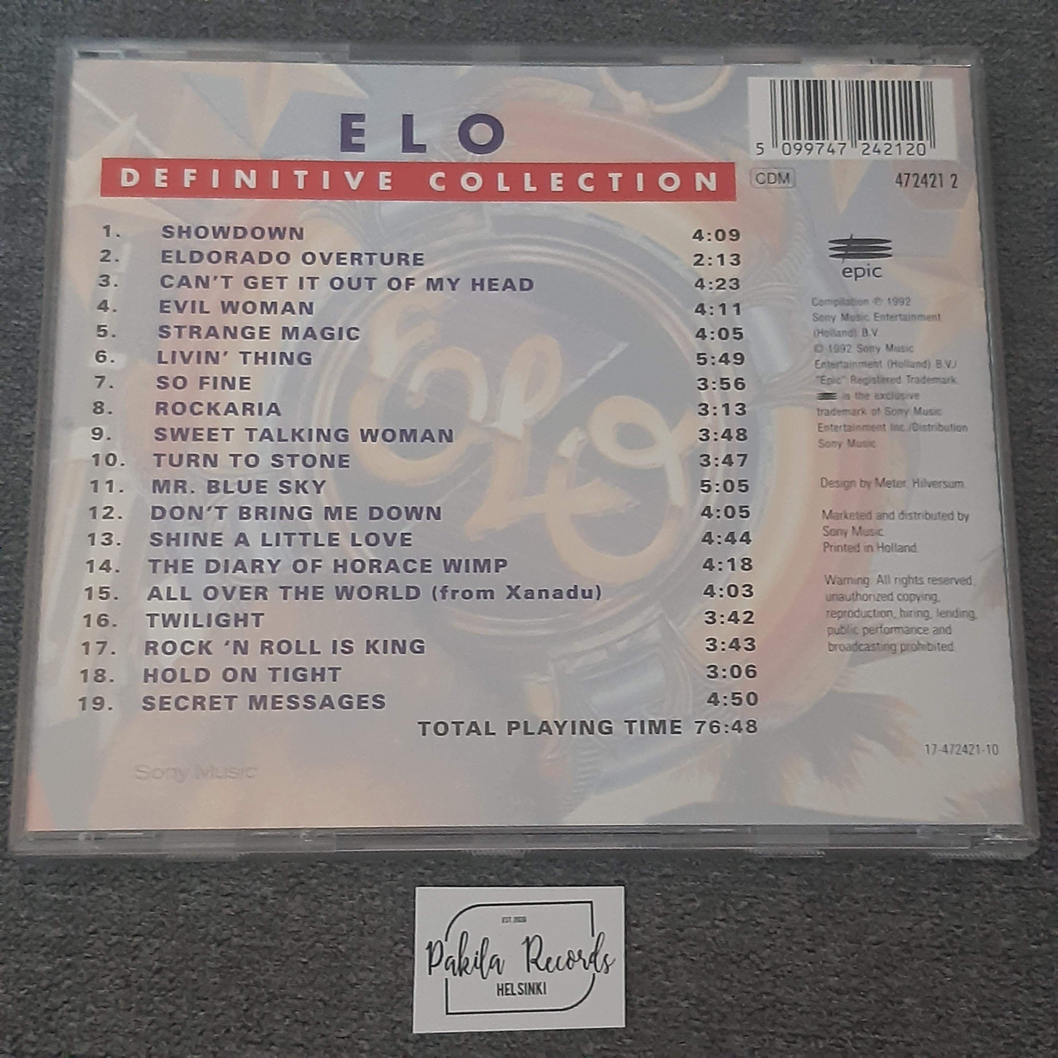 Elo - Definitive Collection - CD (käytetty)