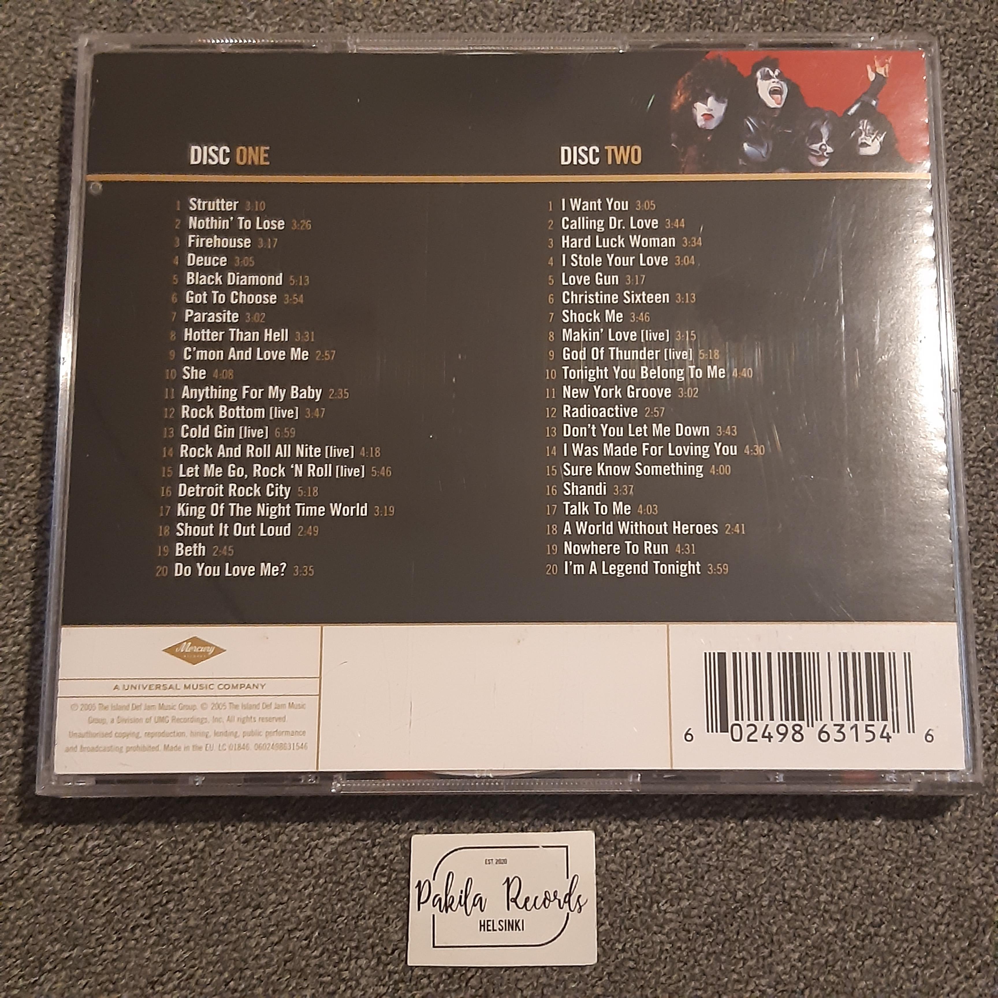 Kiss - Gold (1974-1982) - 2 CD (käytetty)