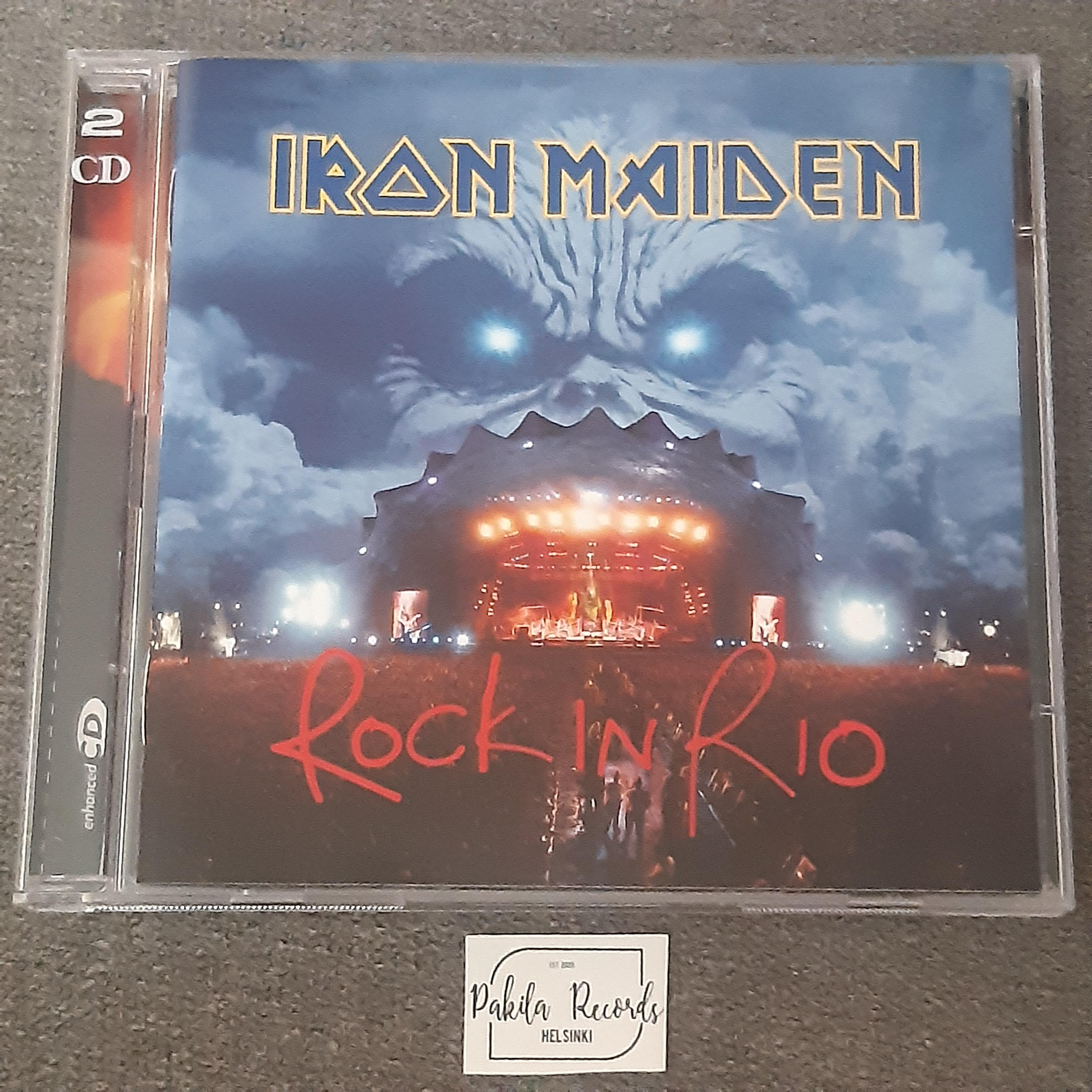 Iron Maiden - Rock In Rio - 2 CD (käytetty)
