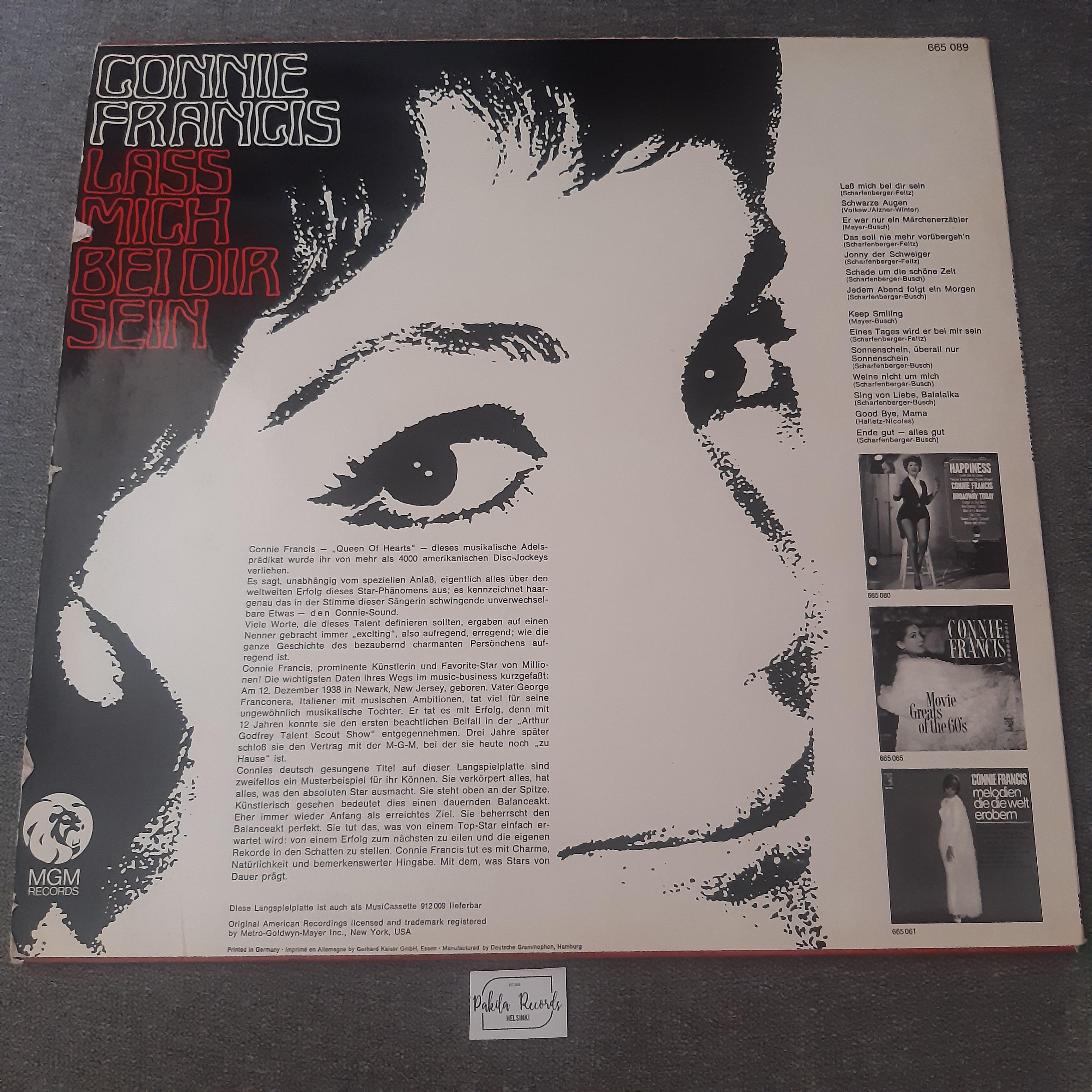 Connie Francis - Lass mich bei dir sein - LP (käytetty)