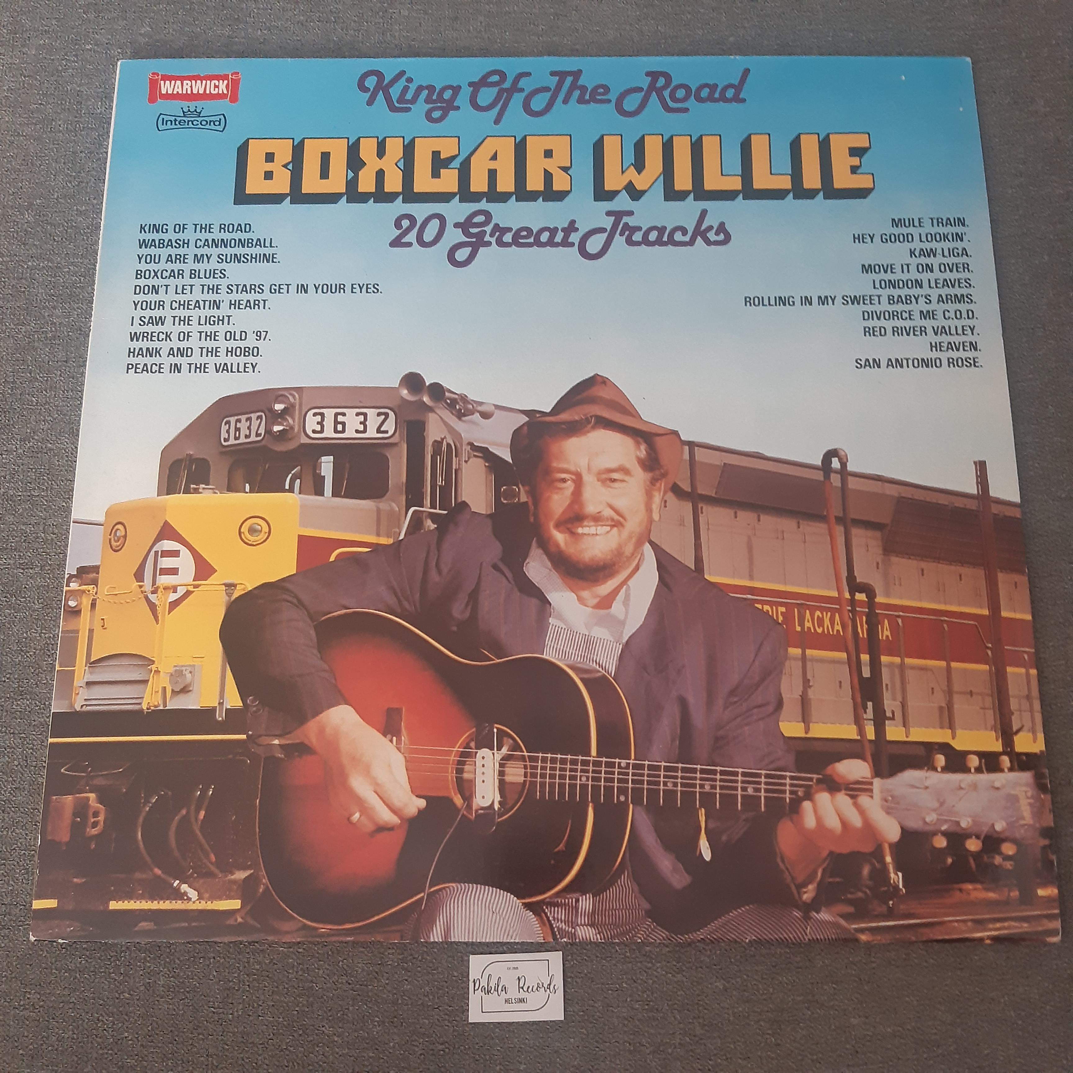 Boxcar Willie - King Of The Road 20 Great Tracks - LP (käytetty)