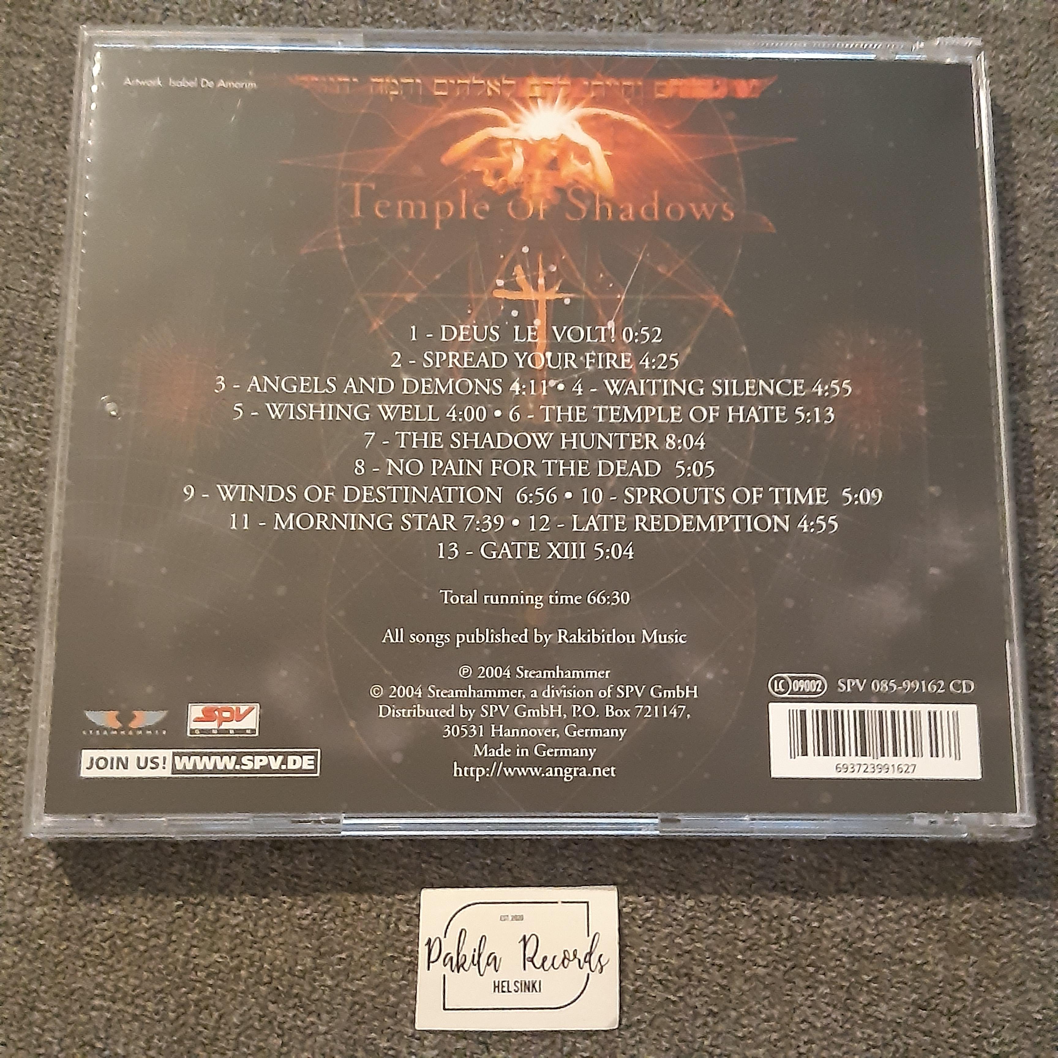 Angra - Temple Of Shadows - CD (käytetty)
