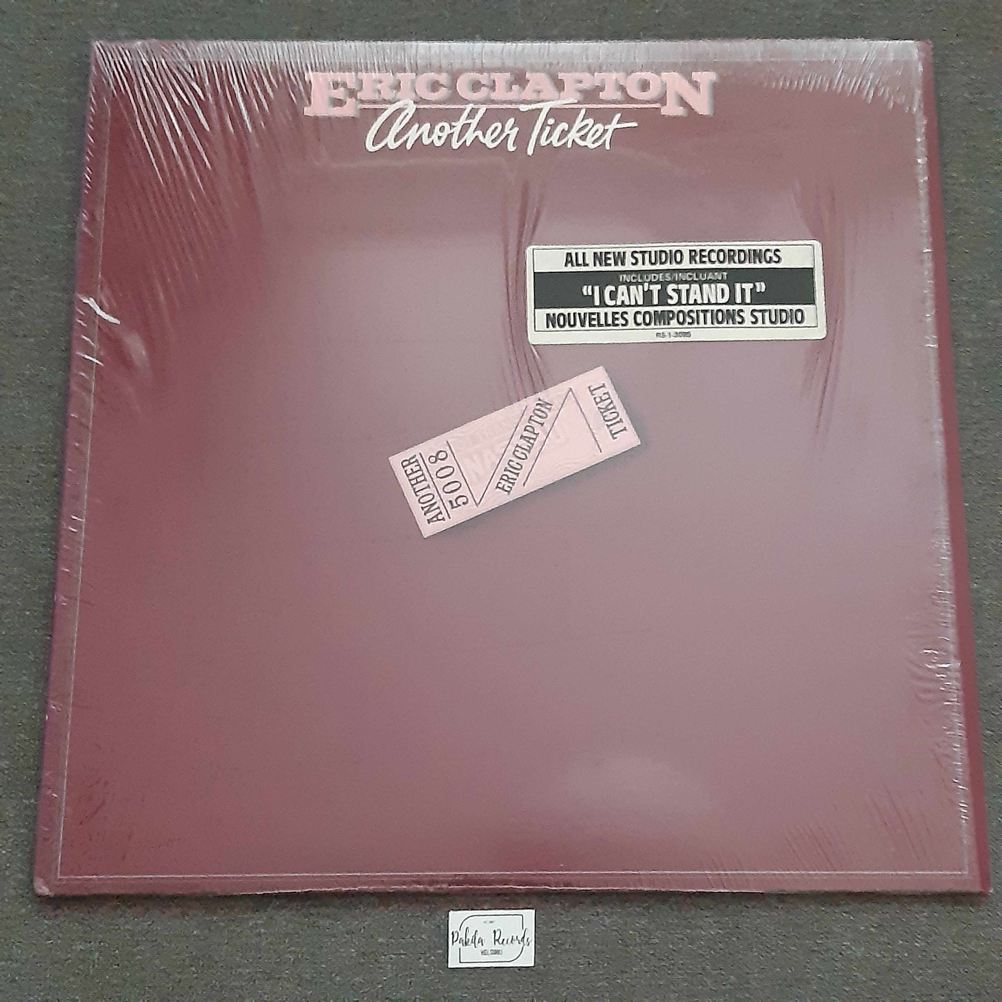 Eric Clapton - Another Ticket - LP (käytetty)