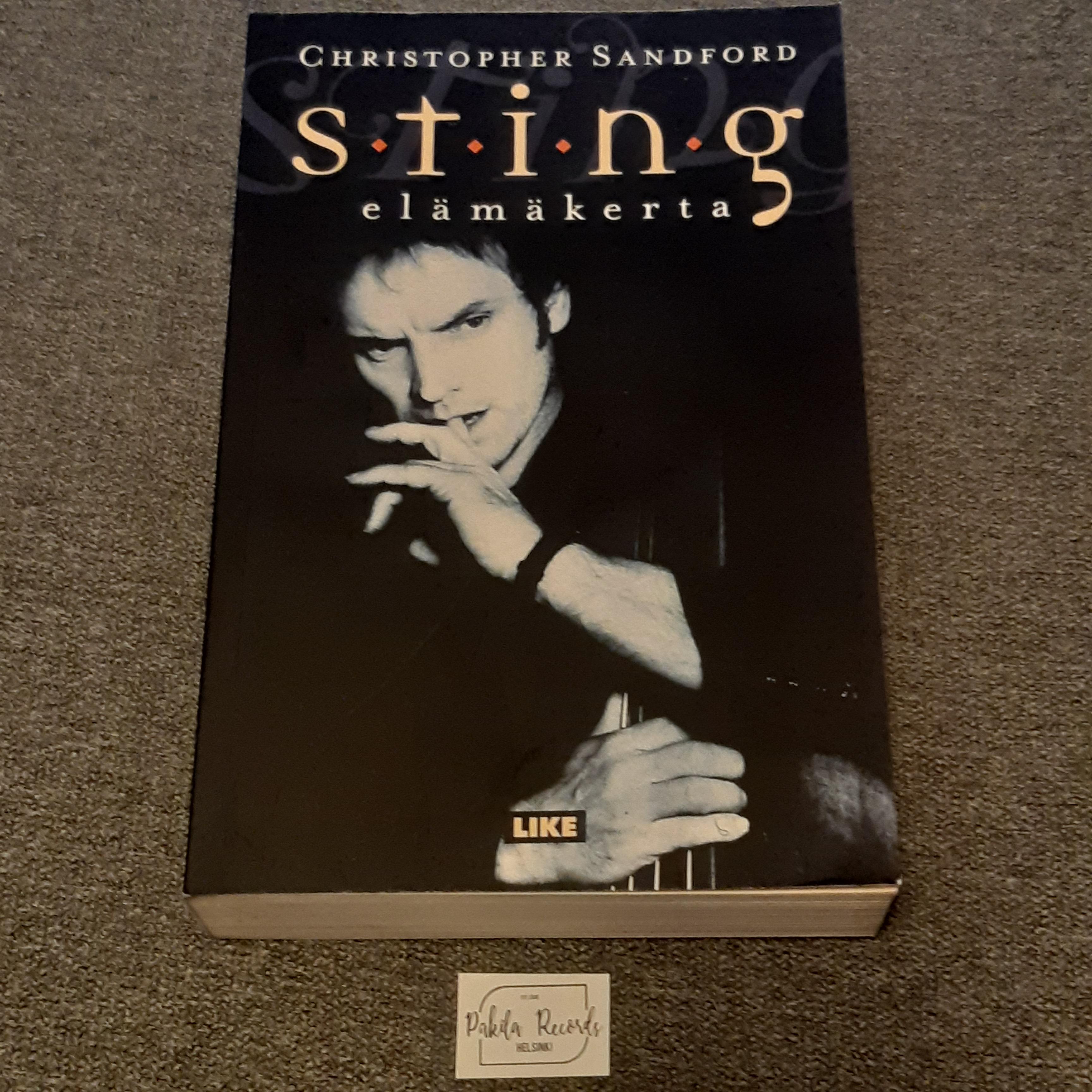 Sting, Elämäkerta - Christopher Sandford - Kirja (käytetty)