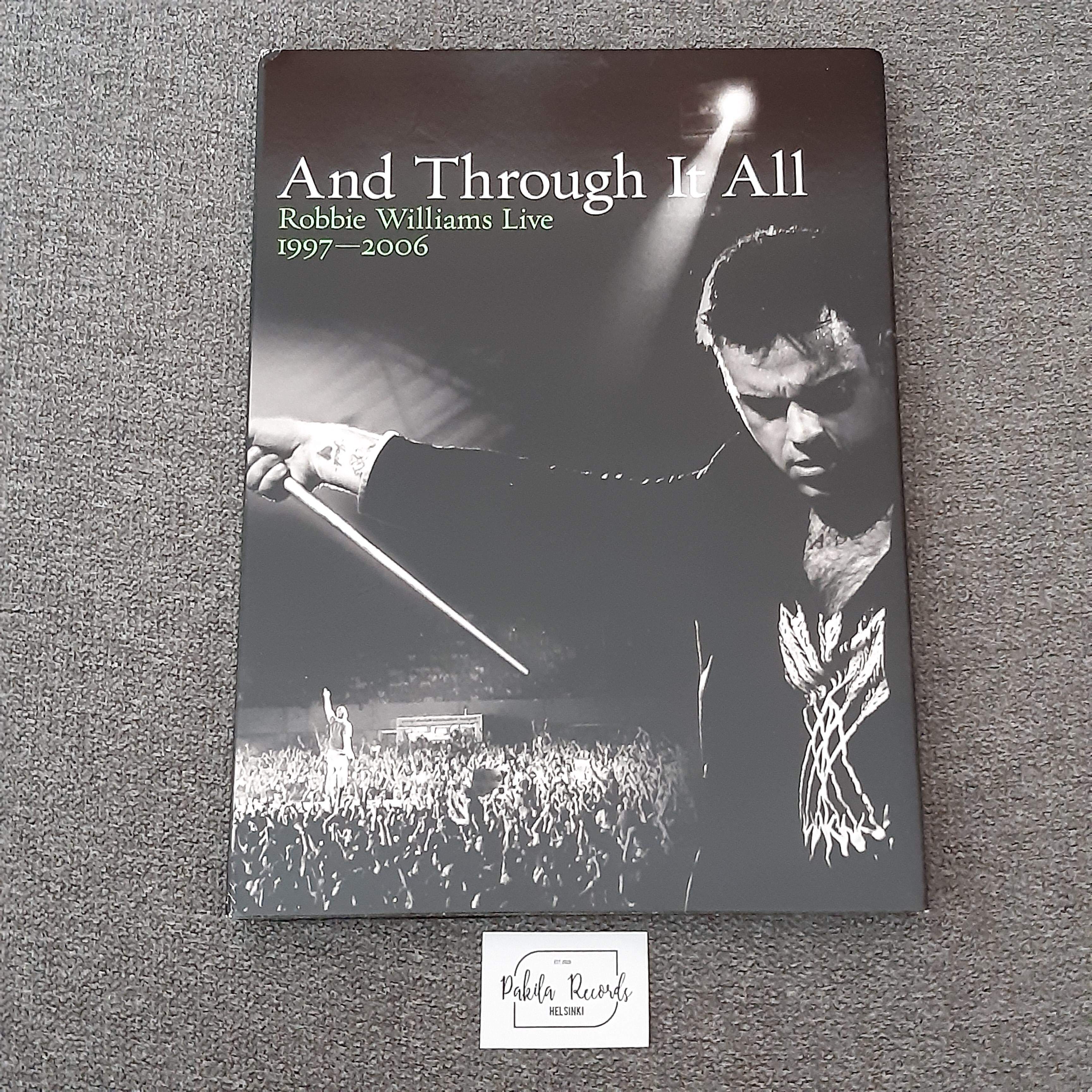 Robbie Williams - And Through It All, Live 1997-2006 - 2 DVD (käytetty)