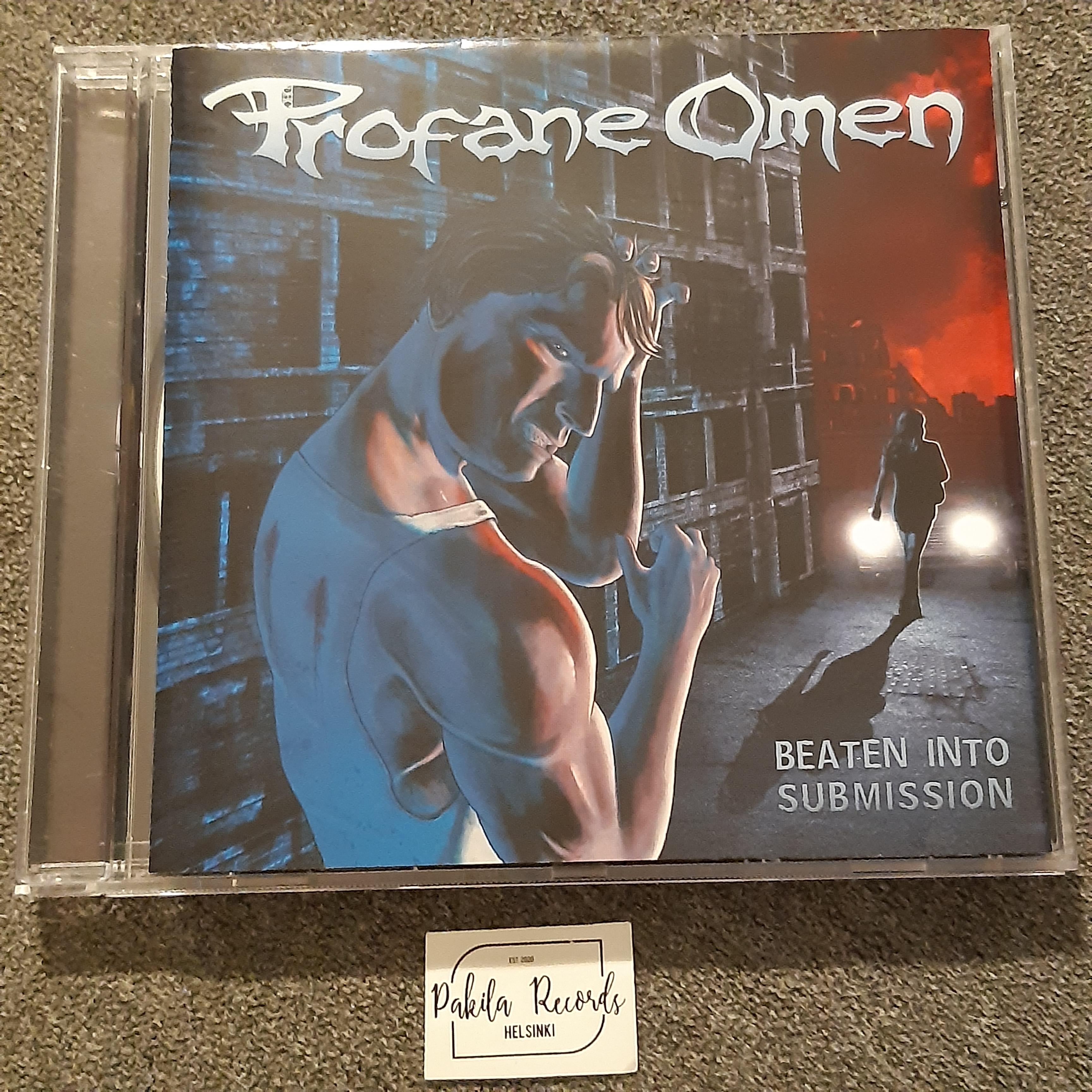 Profane Omen - Beaten Into Submission - CD (käytetty)