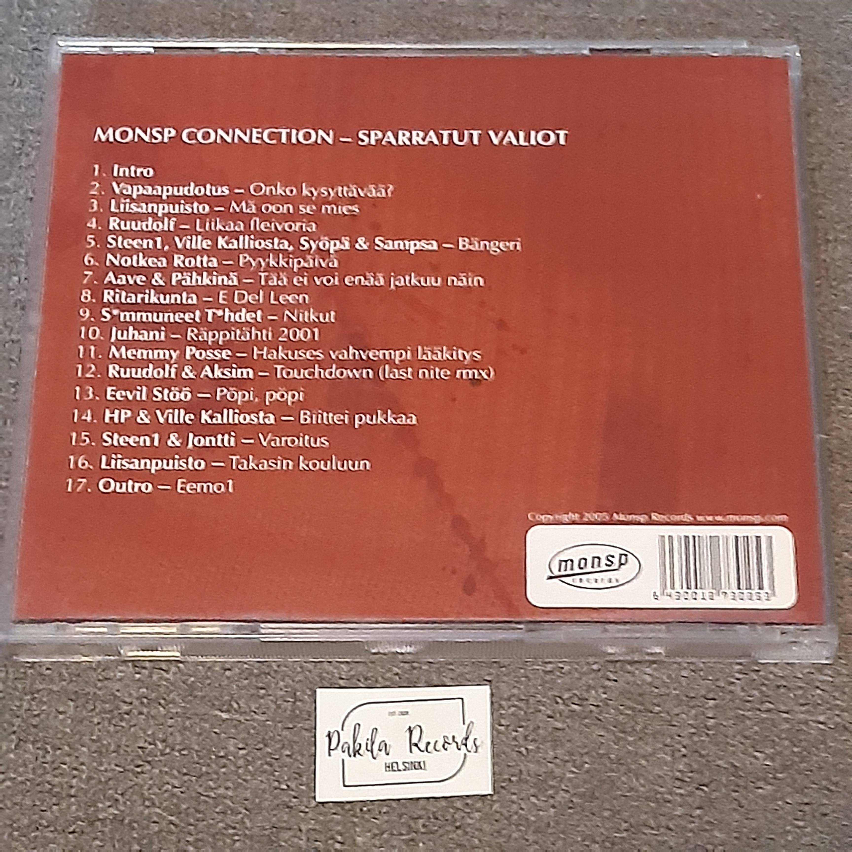 Monsp Connection - Sparratut valiot - CD (käytetty)