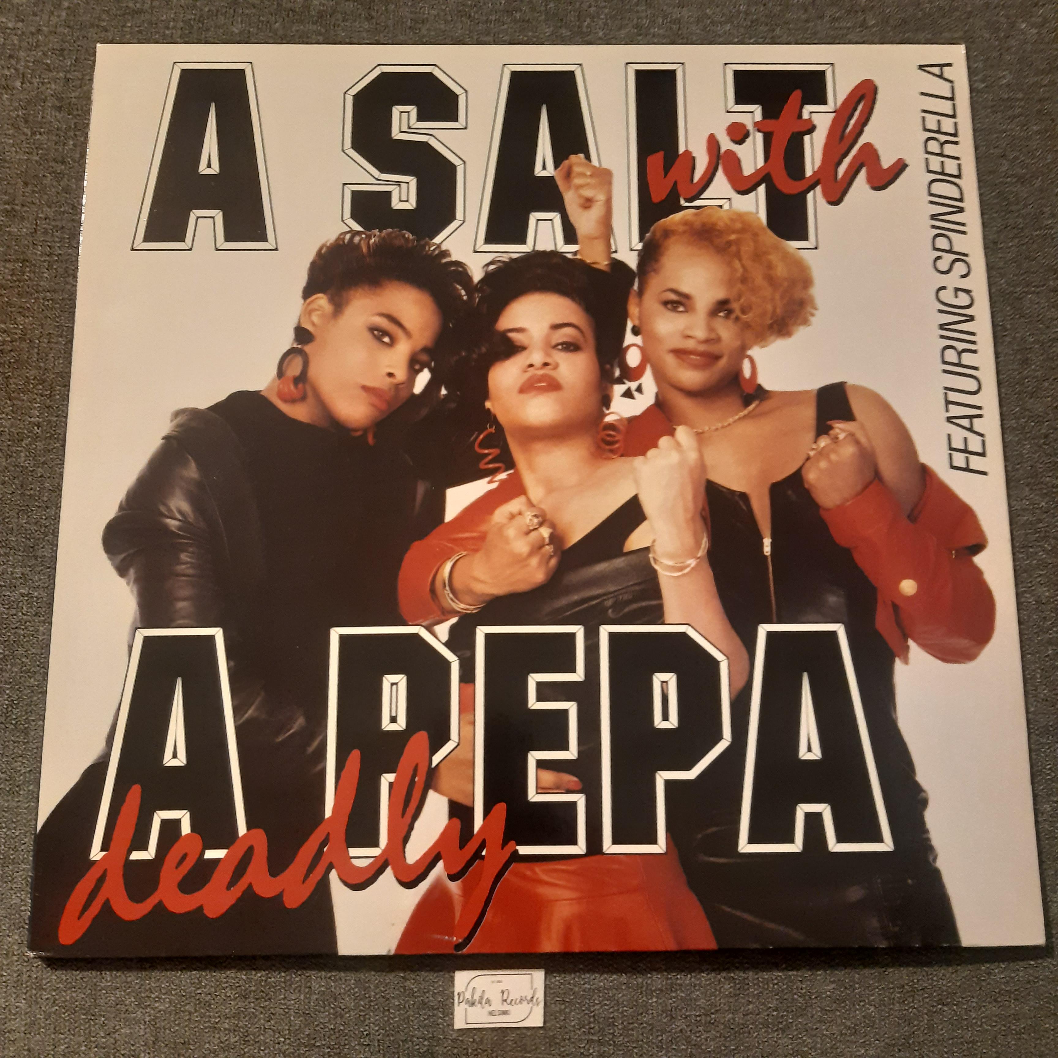 Salt N Pepa - A Salt With A Deadly Pepa - LP (käytetty)