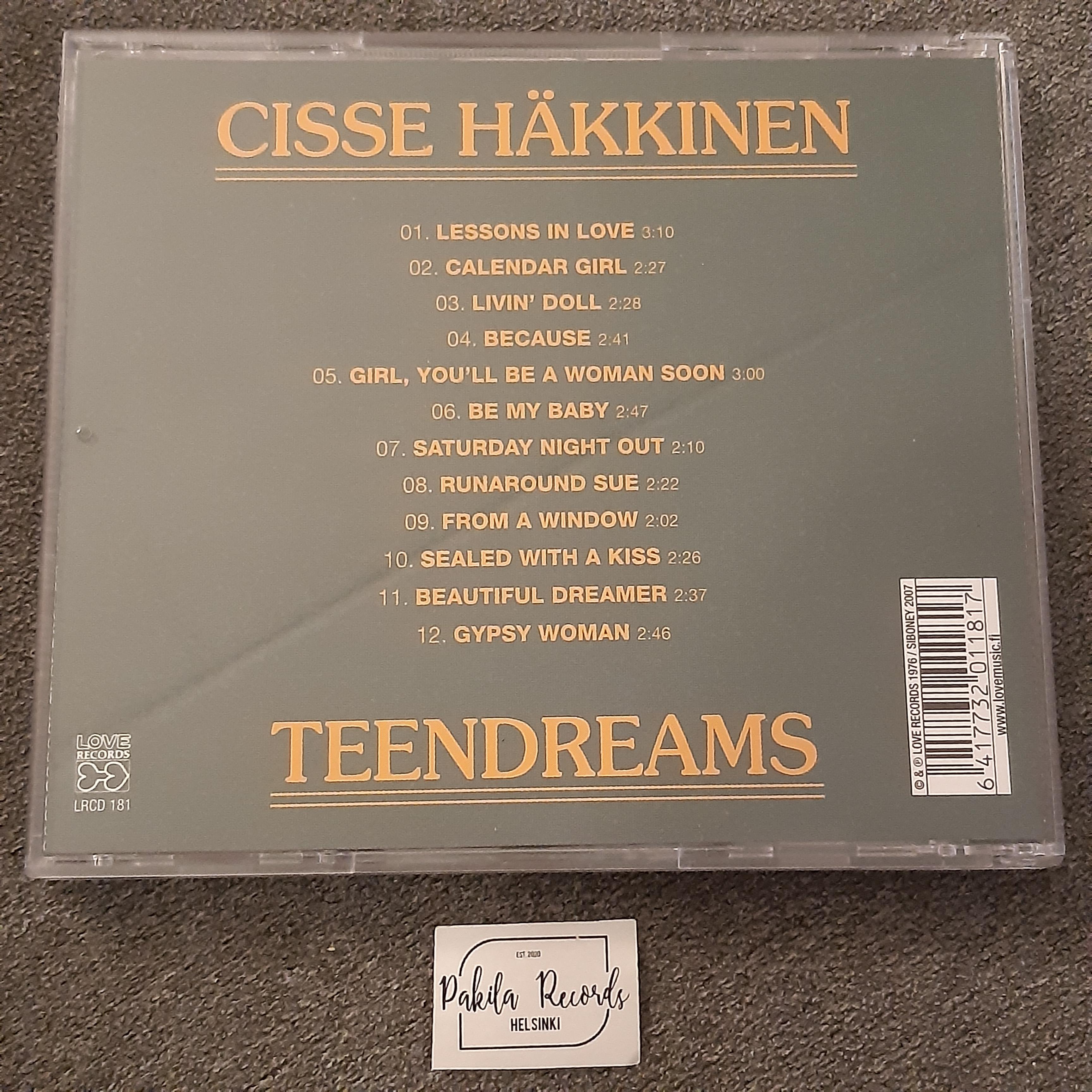 Cisse Häkkinen - Teendreams - CD (käytetty)