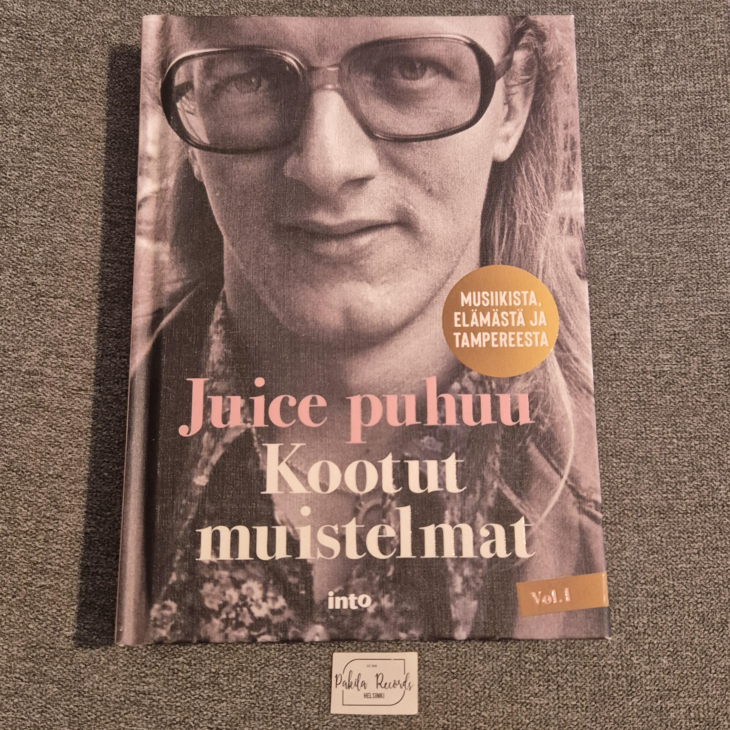 Juice puhuu, Kootut muistelmat Vol.1 - Kirja (käytetty)