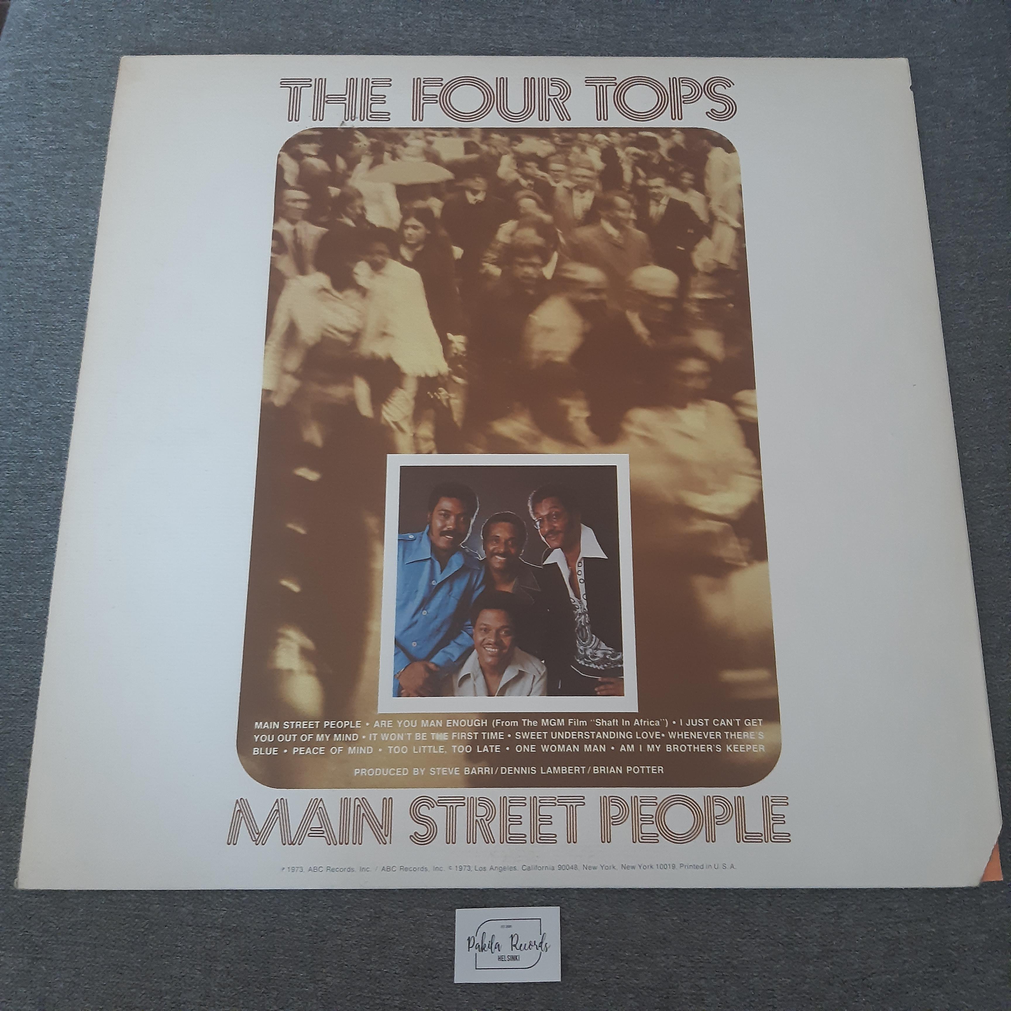 The Four Tops - Main Street People - LP (käytetty)