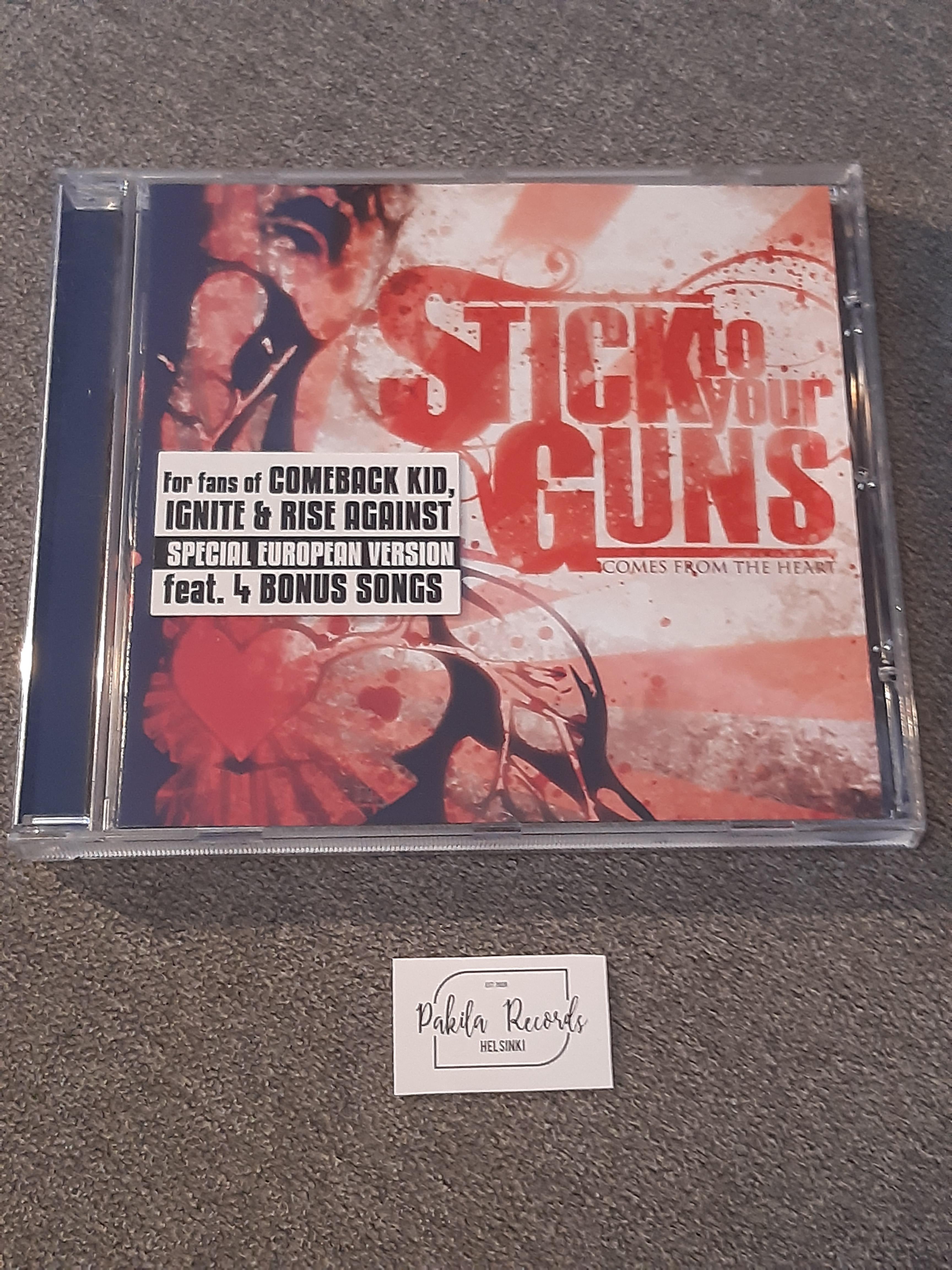 Stick To Your Guns - Comes From The Heart - CD (käytetty)