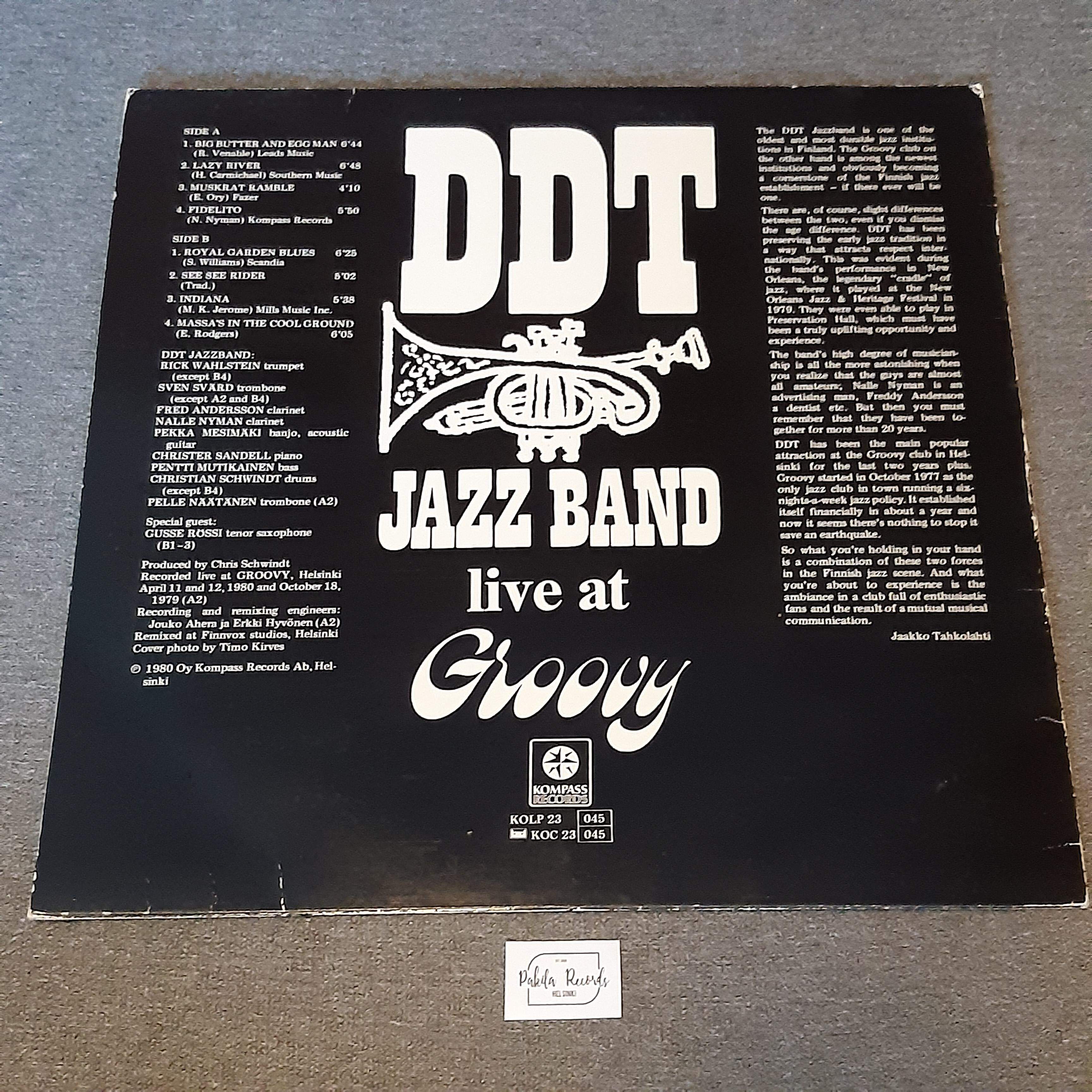DDT Jazzband - Live At Groovy - LP (käytetty)