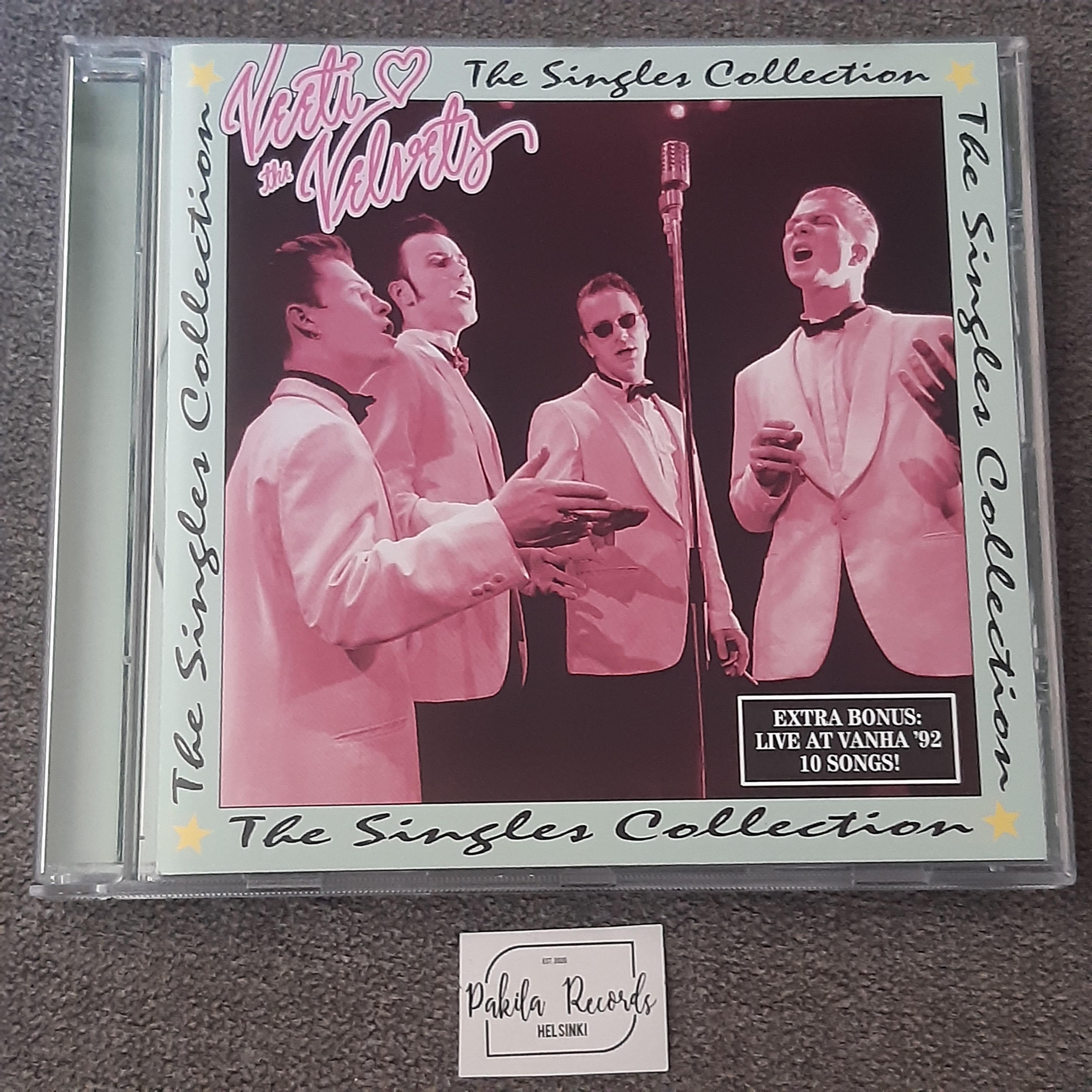 Veeti & The Velvets - The Singles Collection - CD (käytetty)