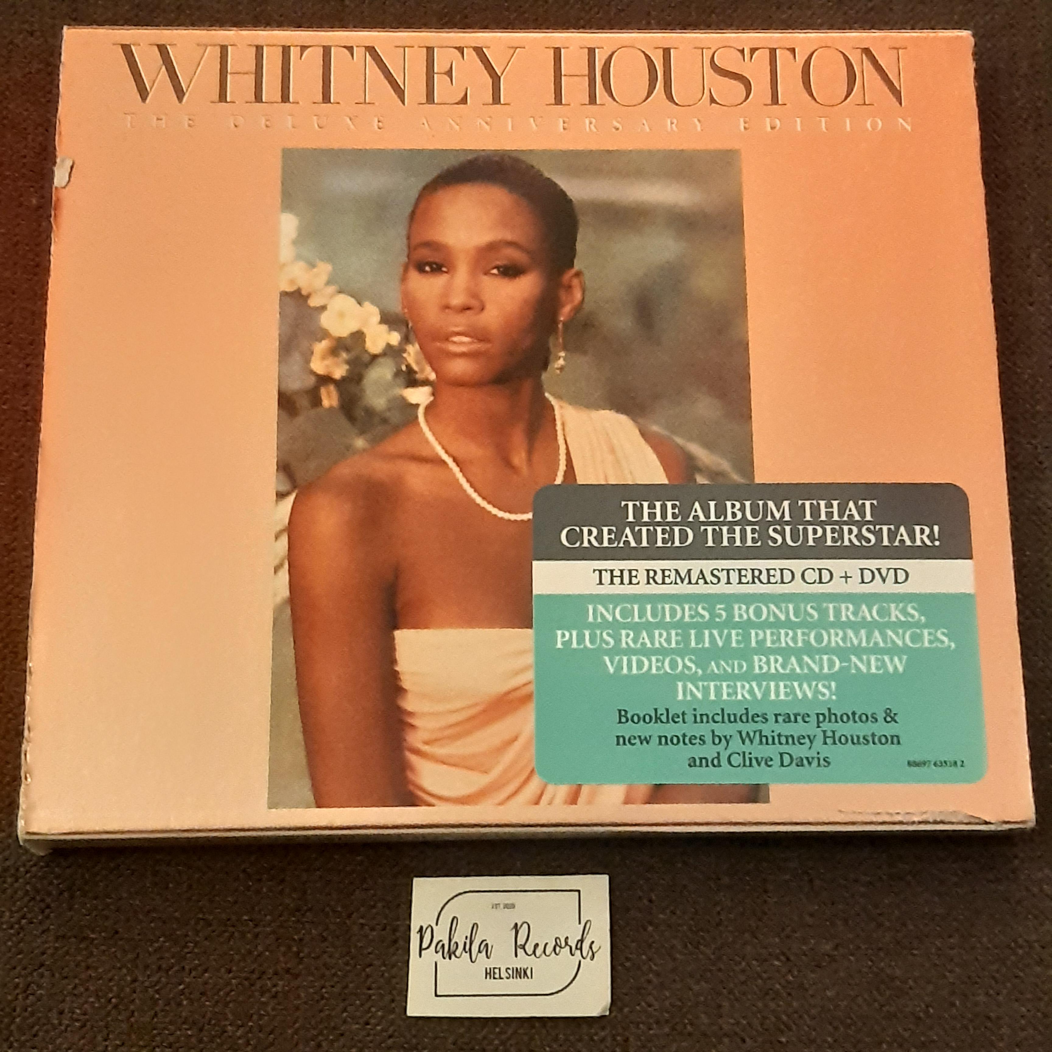 Whitney Houston - Whitney Houston, The Deluxe Anniversary Edition - CD +DVD (käytetty)
