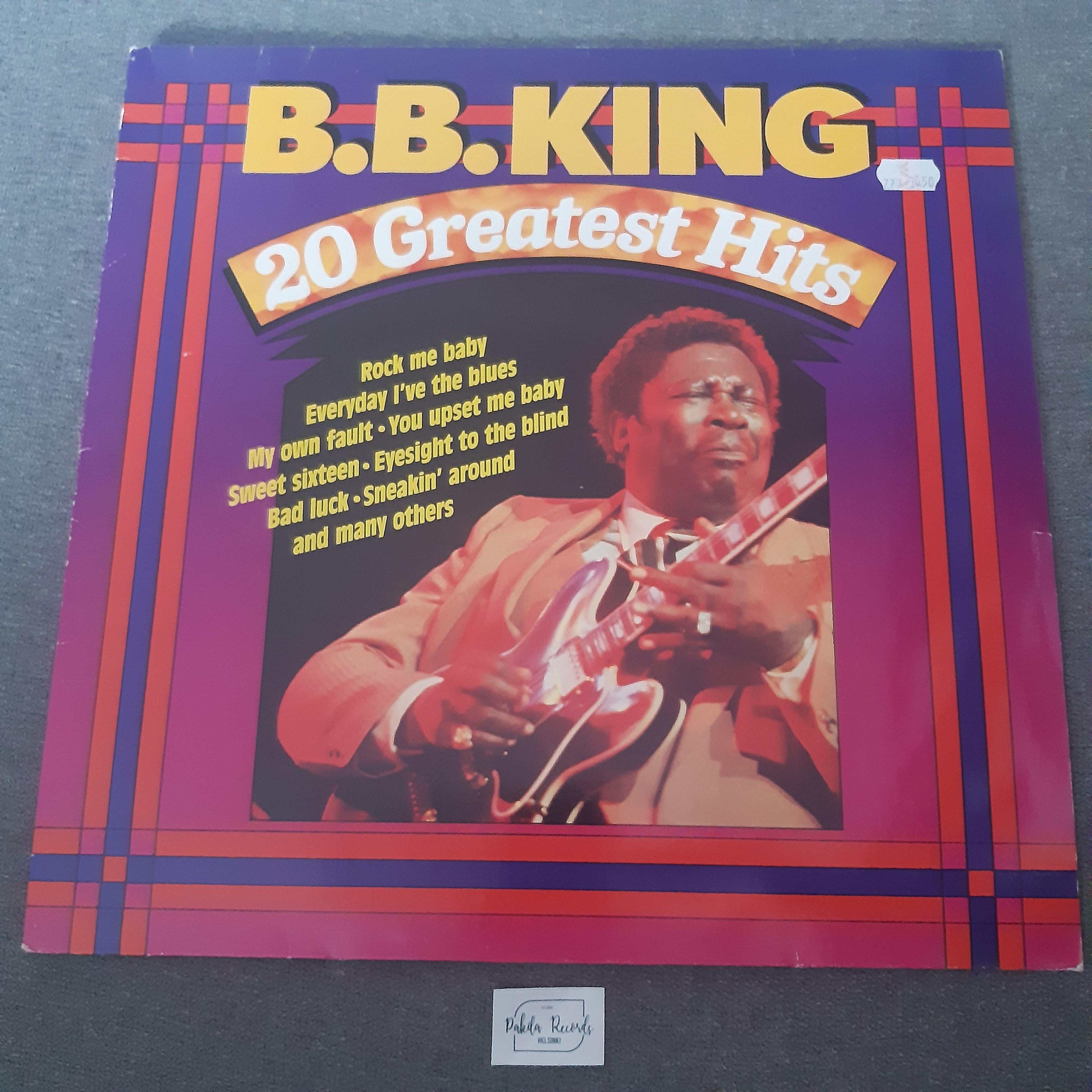 B.B. King - 20 Greatest Hits - LP (käytetty)