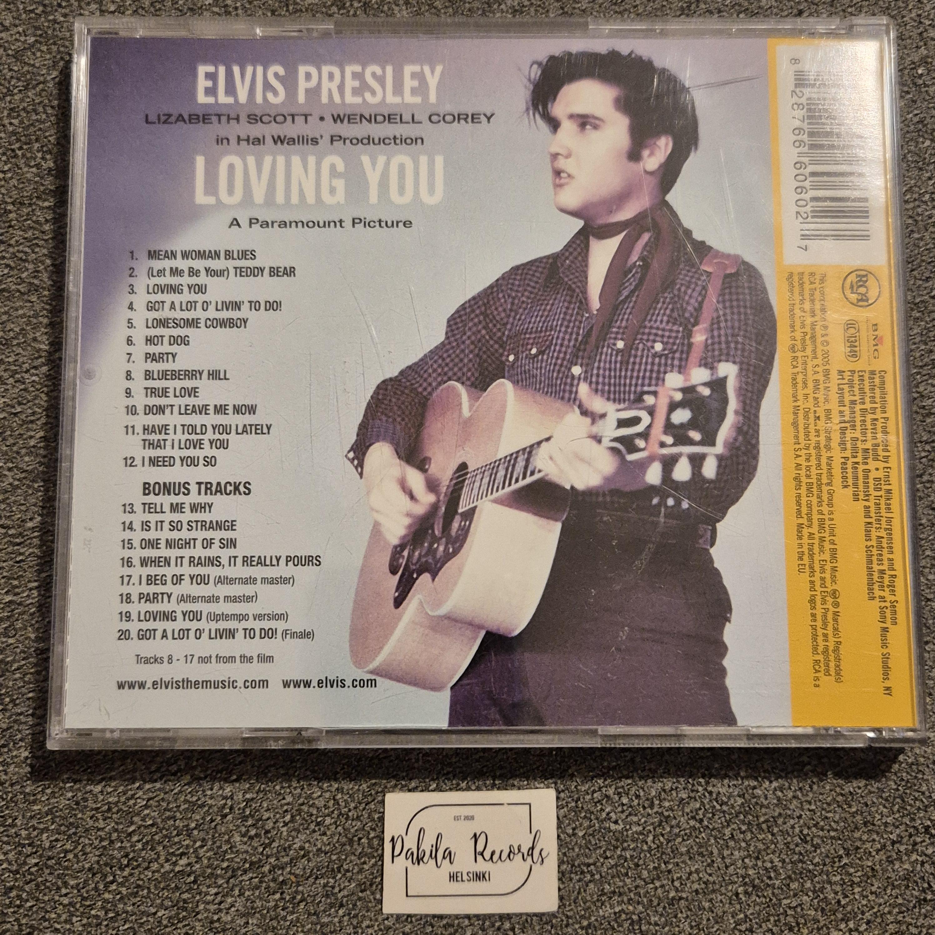 Elvis Presley - Loving You - CD (käytetty)