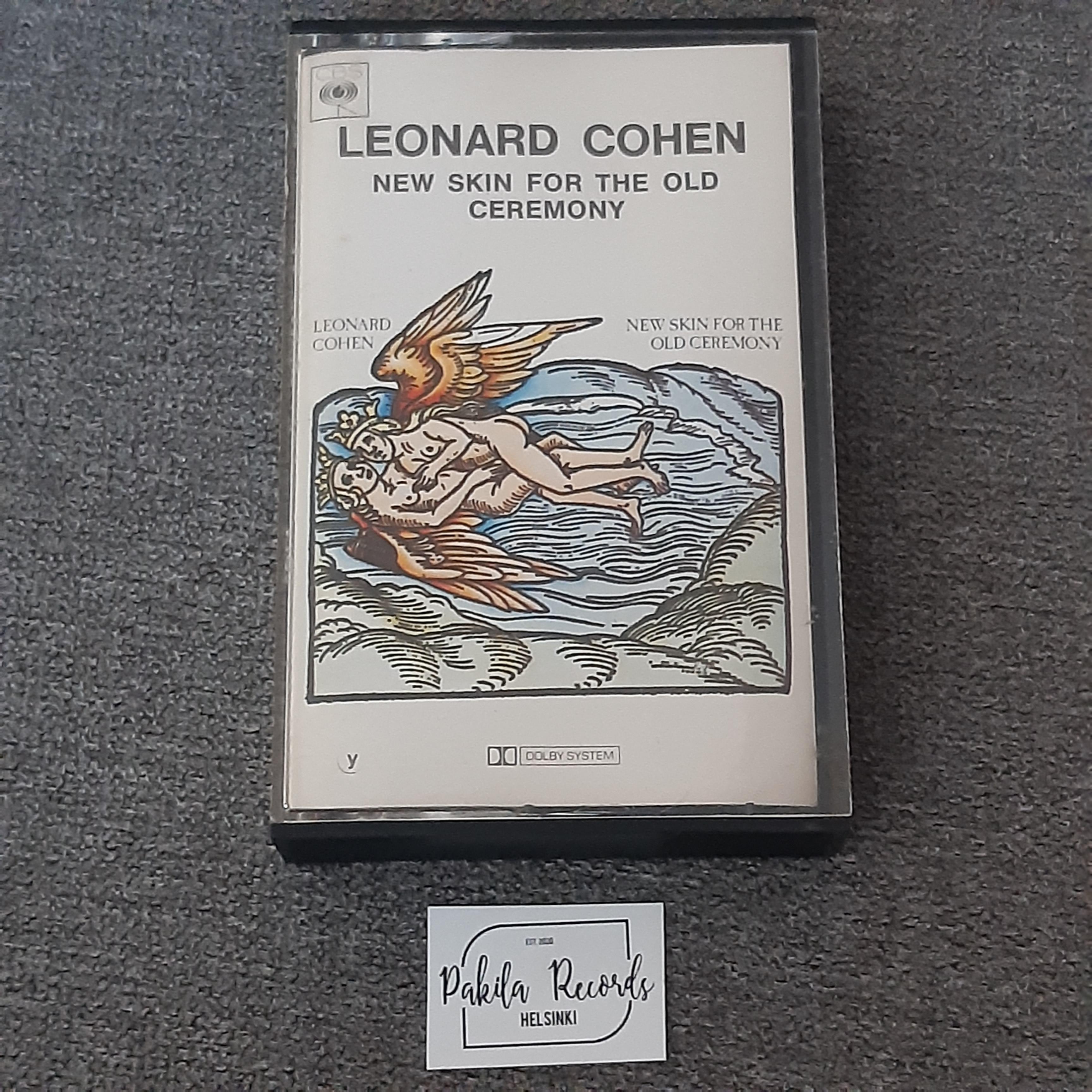 Leonard Cohen - New Skin For The Old Ceremony - Kasetti (käytetty)