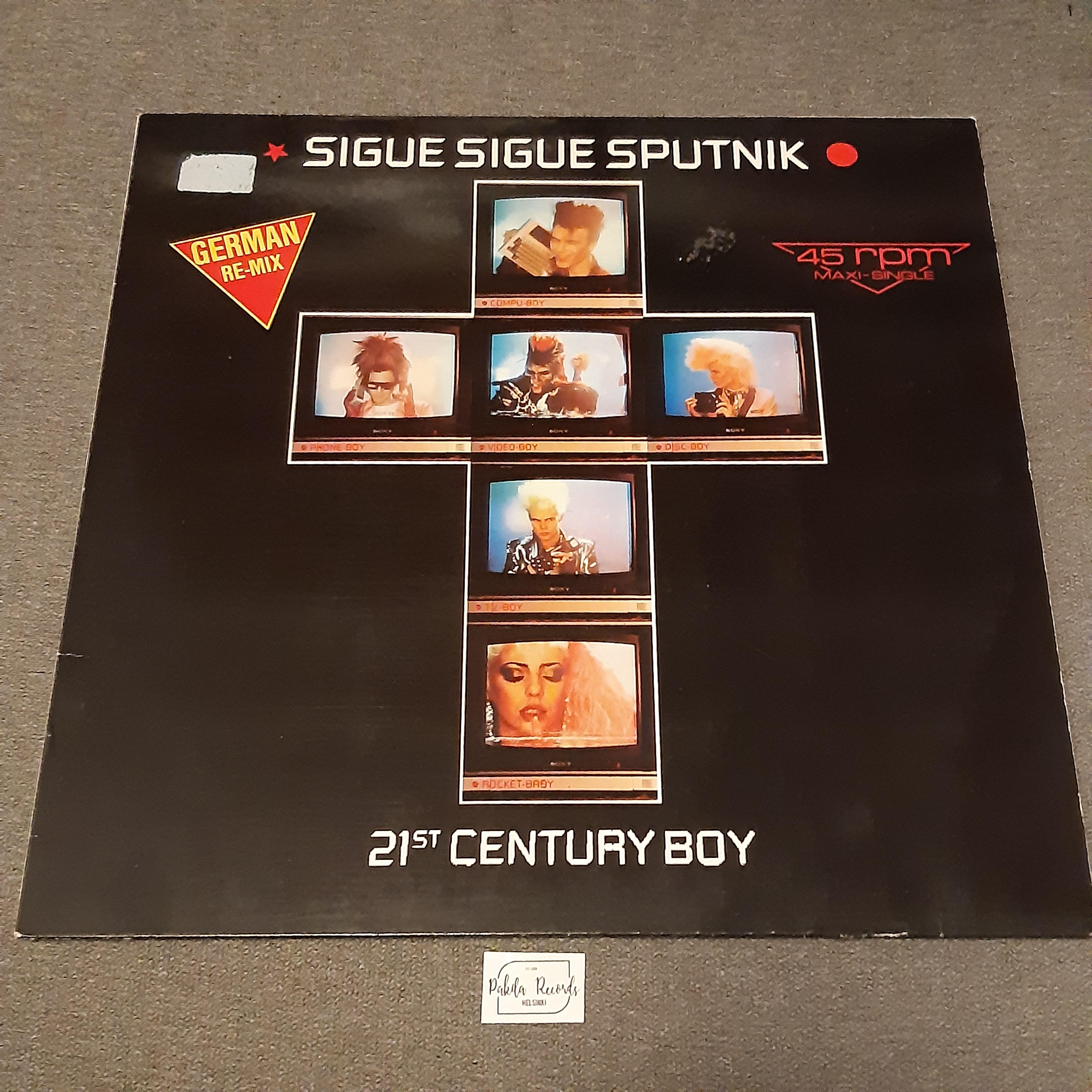 Sigue Sigue Sputnik - 21st Century Boy - EP 12" (käytetty)