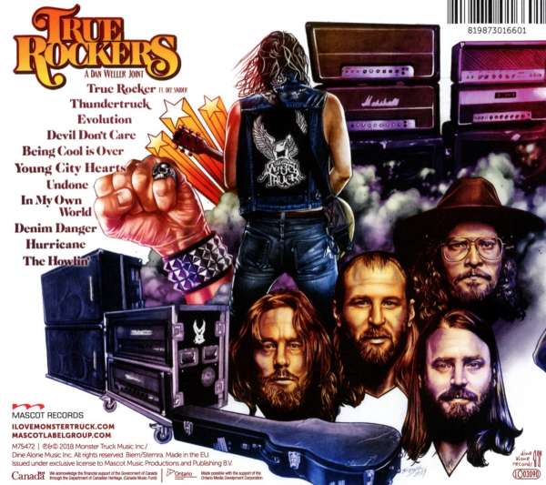 Monster Truck - True Rockers - CD (uusi)