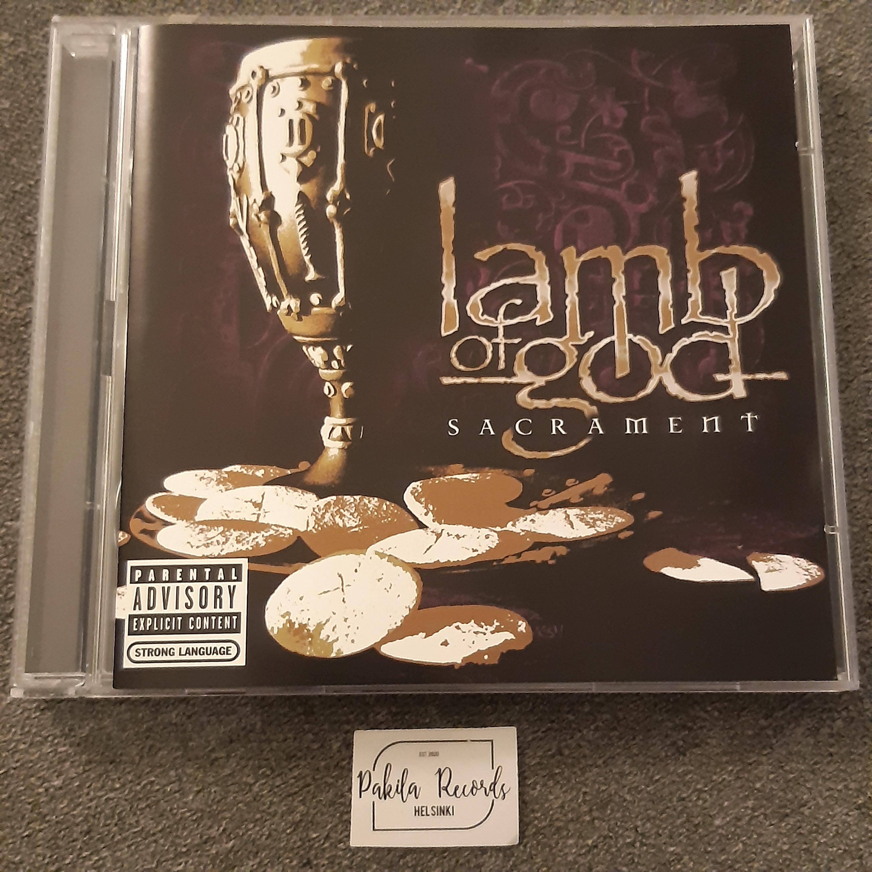 Lamb Of God - Sacramemt - CD + DVD (käytetty)