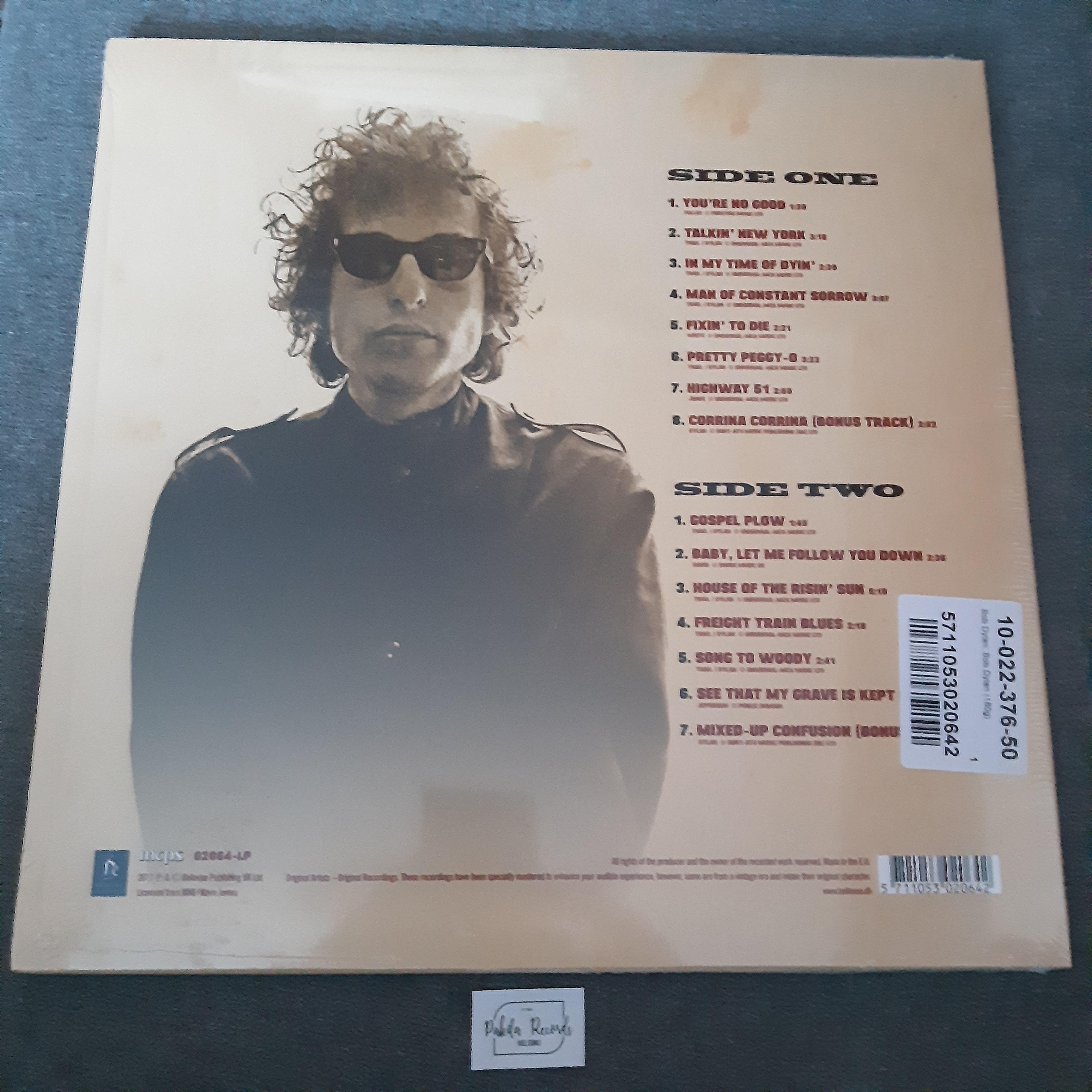 Bob Dylan - Bob Dylan - LP (uusi)