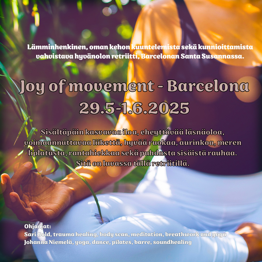 JOY OF MOVEMENT - BARCELONA 29.5-1.6.2025