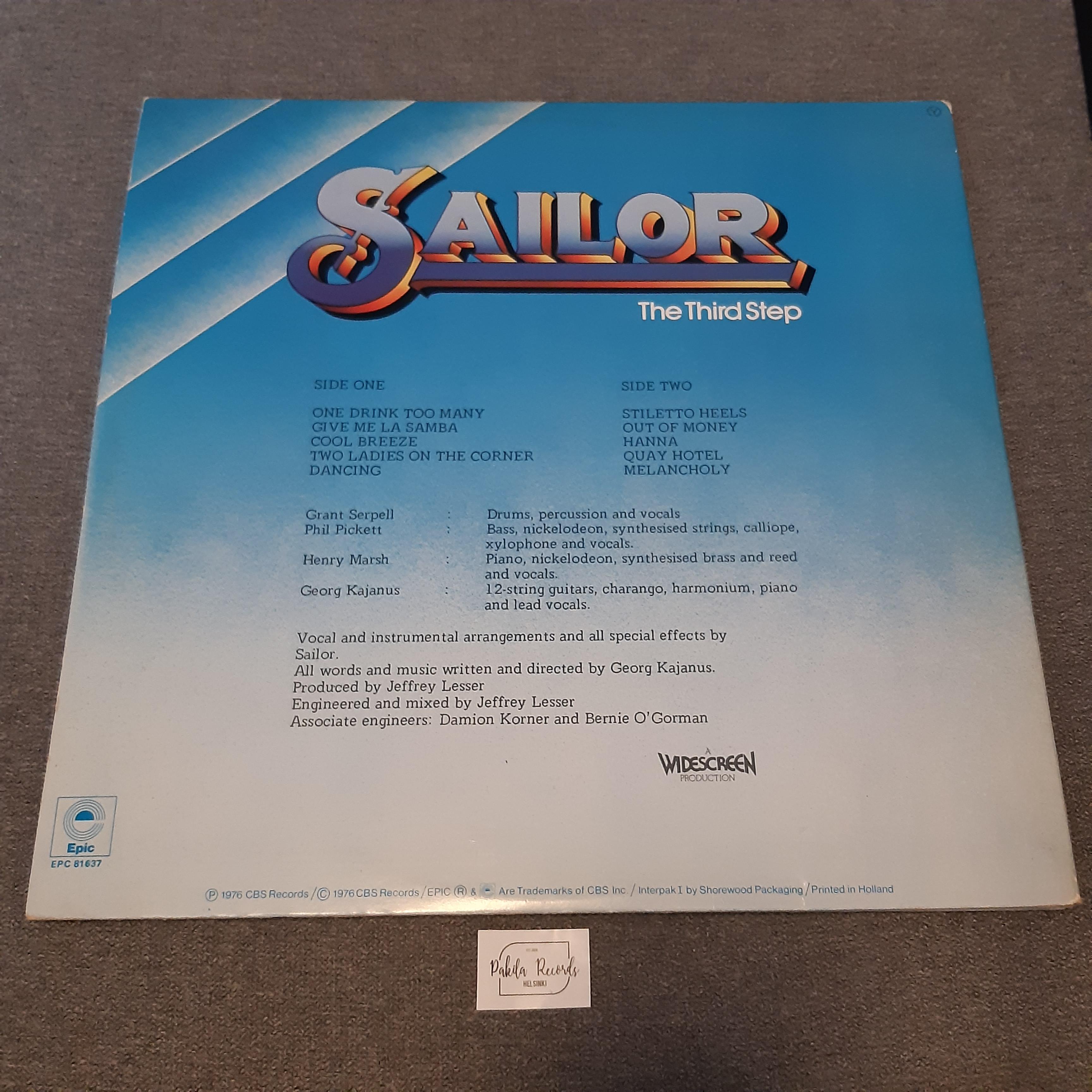 Sailor - The Third Step - LP (käytetty)