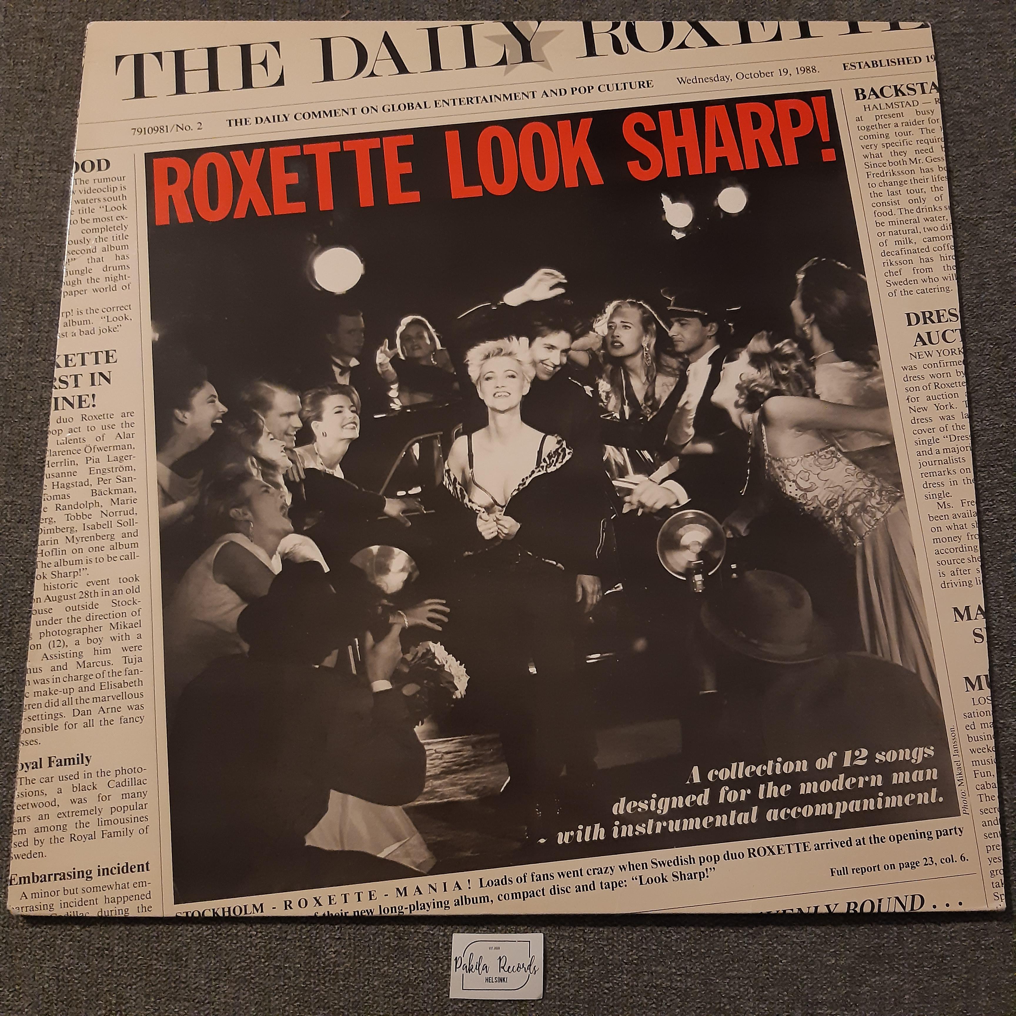 Roxette - Look Sharp - LP (käytetty)