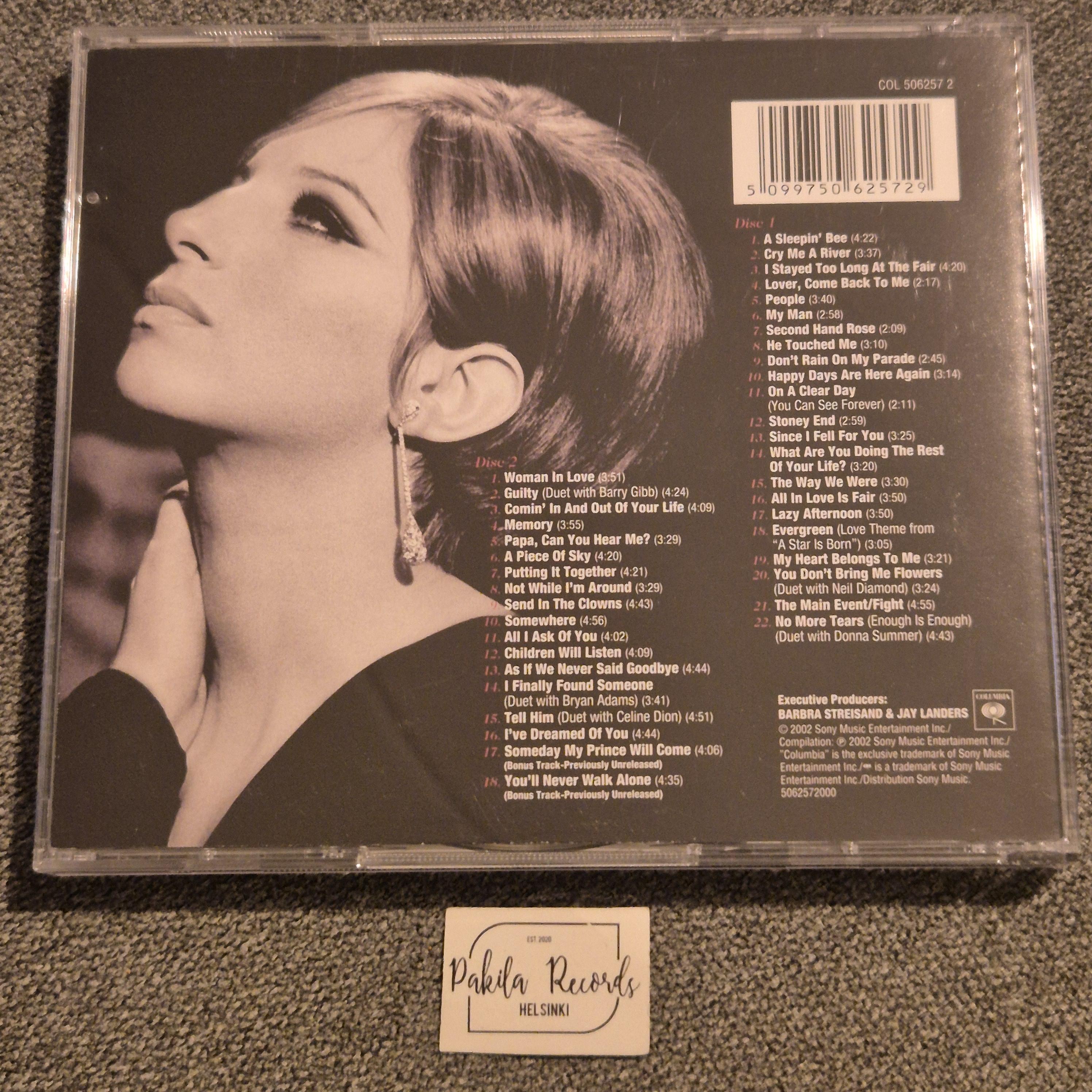 Barbara Streisand - The Essential Barbra Streisand - 2 CD (käytetty)