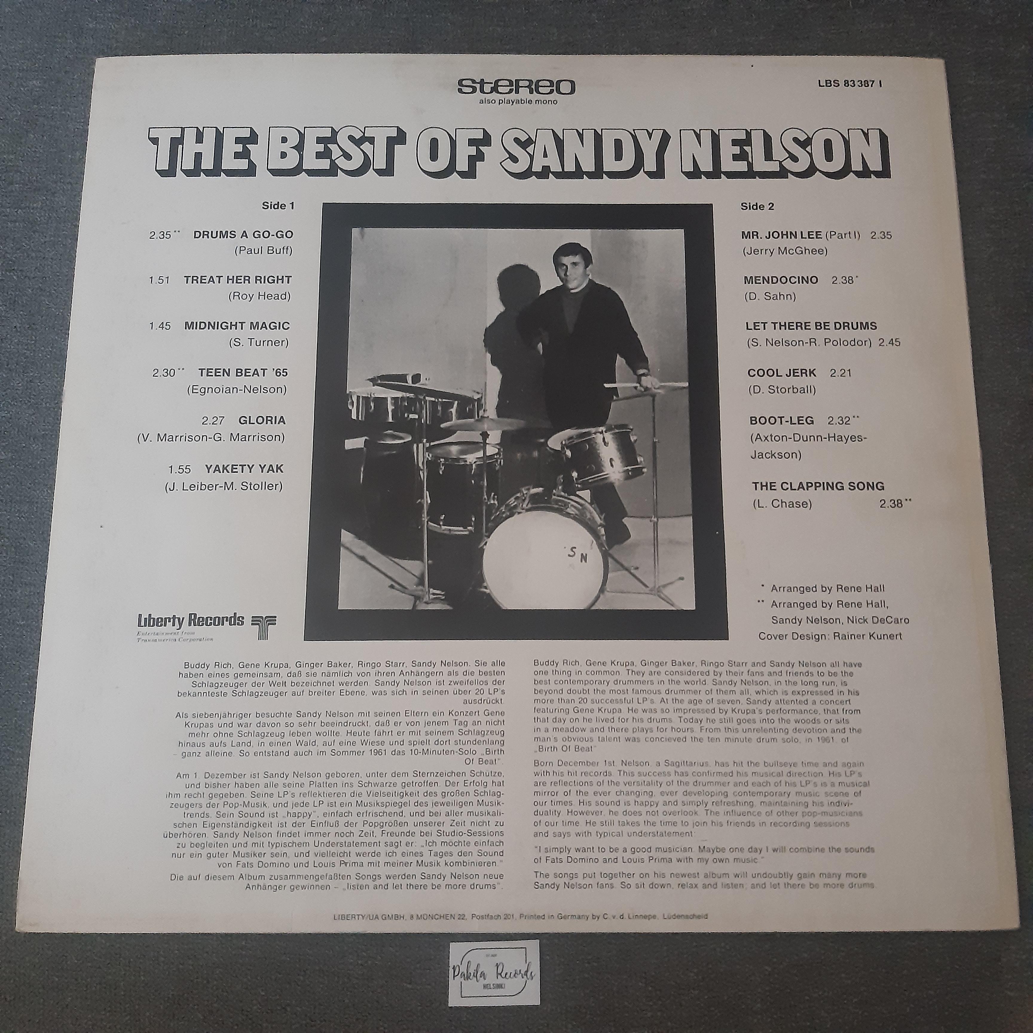 Sandy Nelson - The Best Of Sandy Nelson - LP (käytetty)