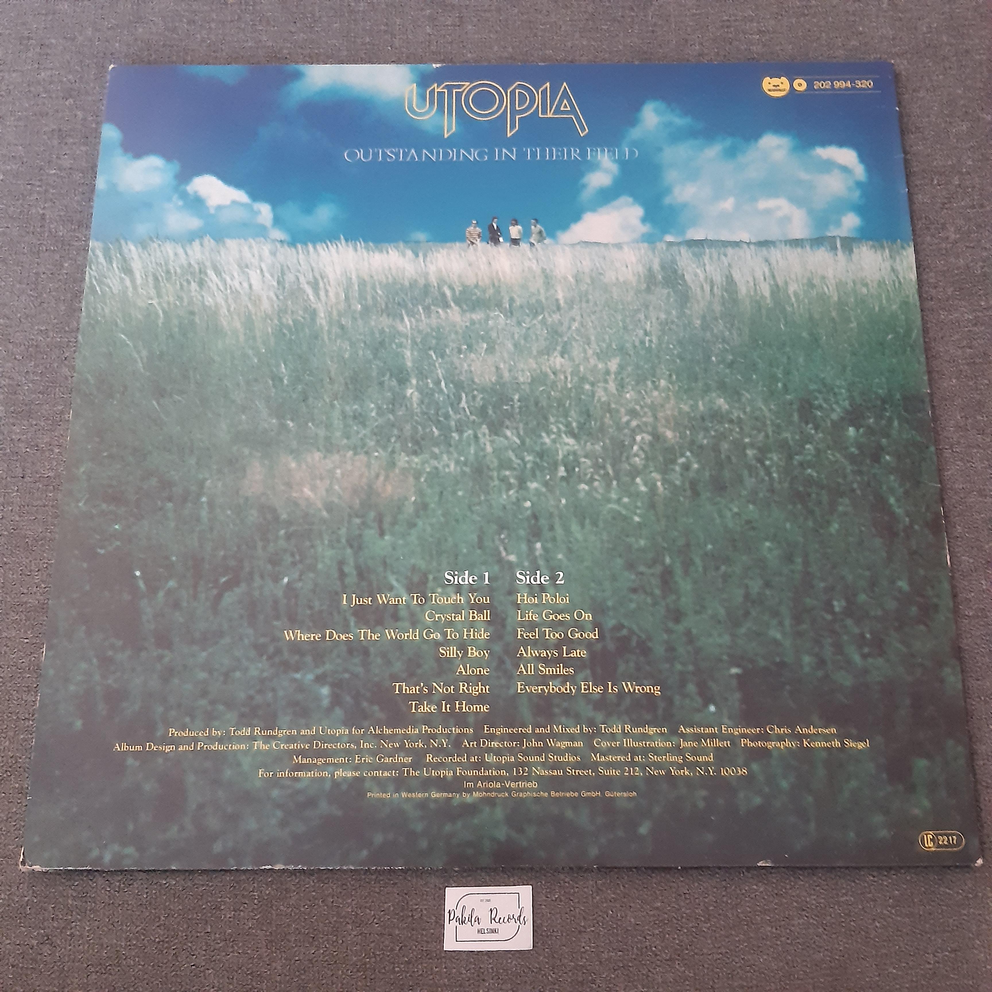 Utopia - Deface The Music - LP (käytetty)