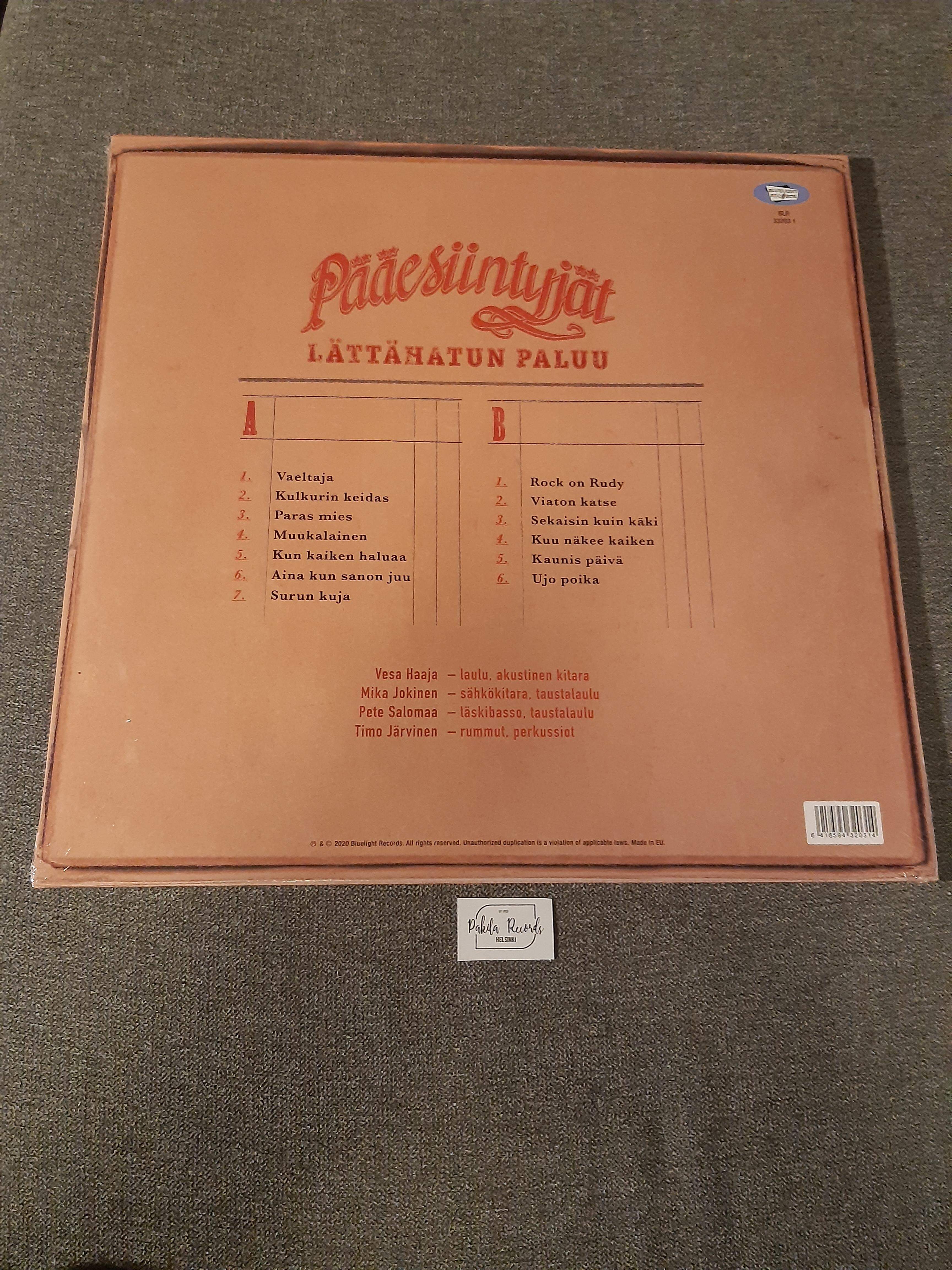 Pääesiintyjät - Lättähatun paluu - LP (uusi)