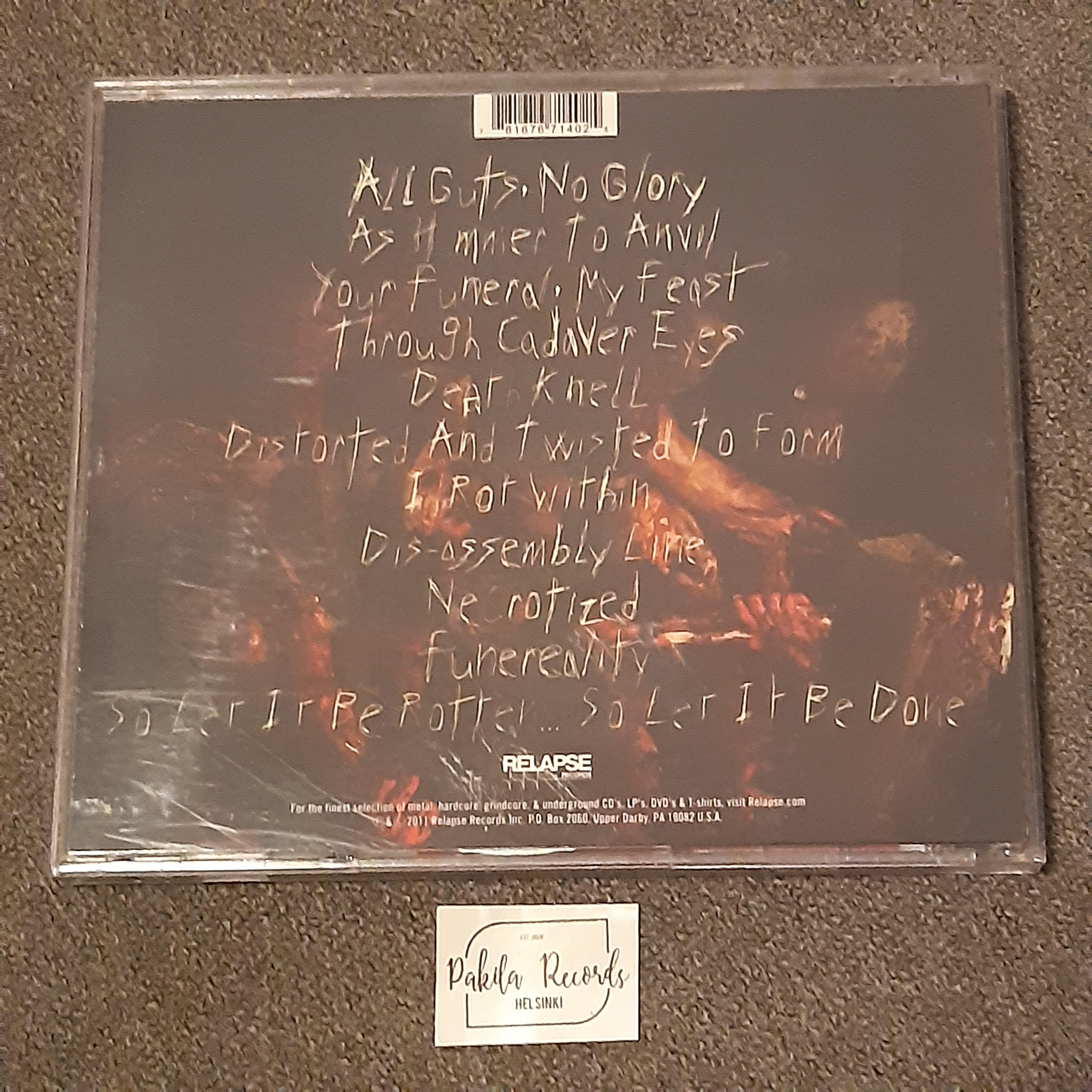 Exhumed - All Guts, No Glory - CD (käytetty)
